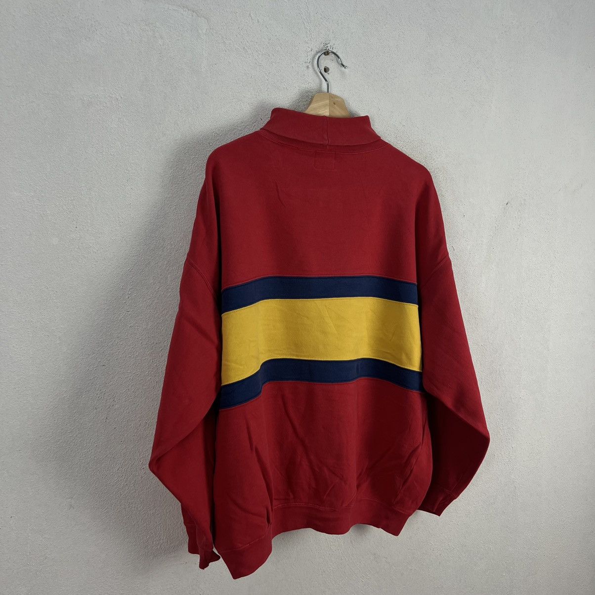 Japanese Brand VINTAGE GAP STRIPED SWEATSHIRT RARE DESIGN WEAR COLOUR Size US L / EU 52-54 / 3 - 8 Thumbnail