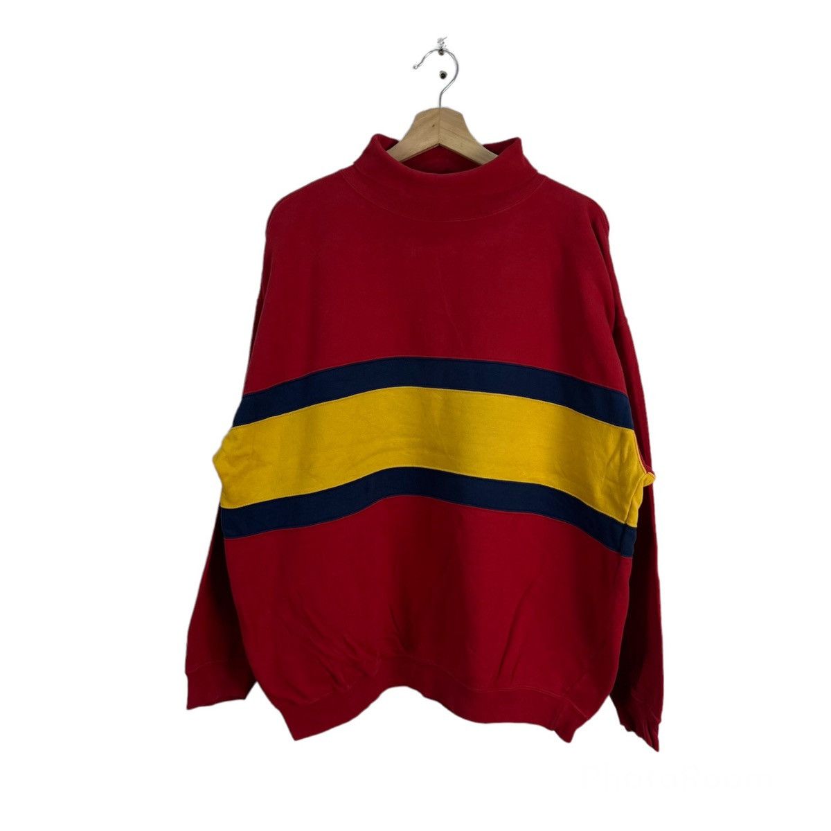 Japanese Brand VINTAGE GAP STRIPED SWEATSHIRT RARE DESIGN WEAR COLOUR Size US L / EU 52-54 / 3 - 1 Thumbnail
