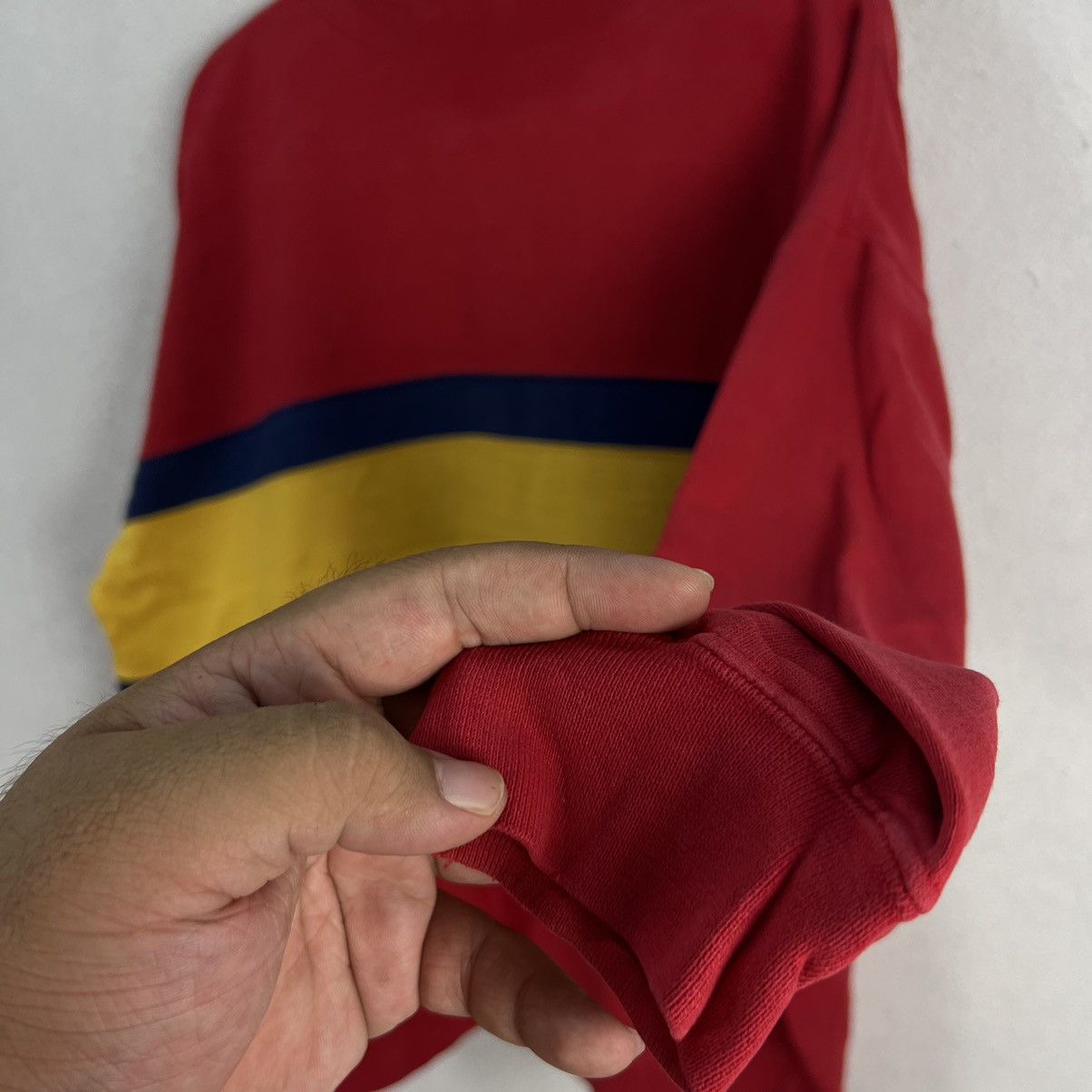 Japanese Brand VINTAGE GAP STRIPED SWEATSHIRT RARE DESIGN WEAR COLOUR Size US L / EU 52-54 / 3 - 5 Thumbnail