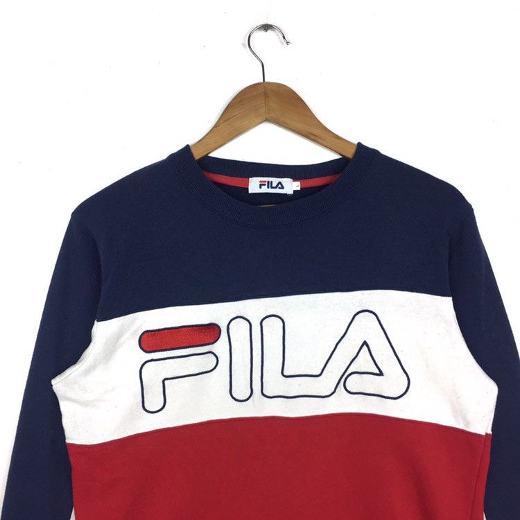 Fila Fila biella italia Sweatshirt Casual Jumper Streetwear Size US M / EU 48-50 / 2 - 2 Thumbnail