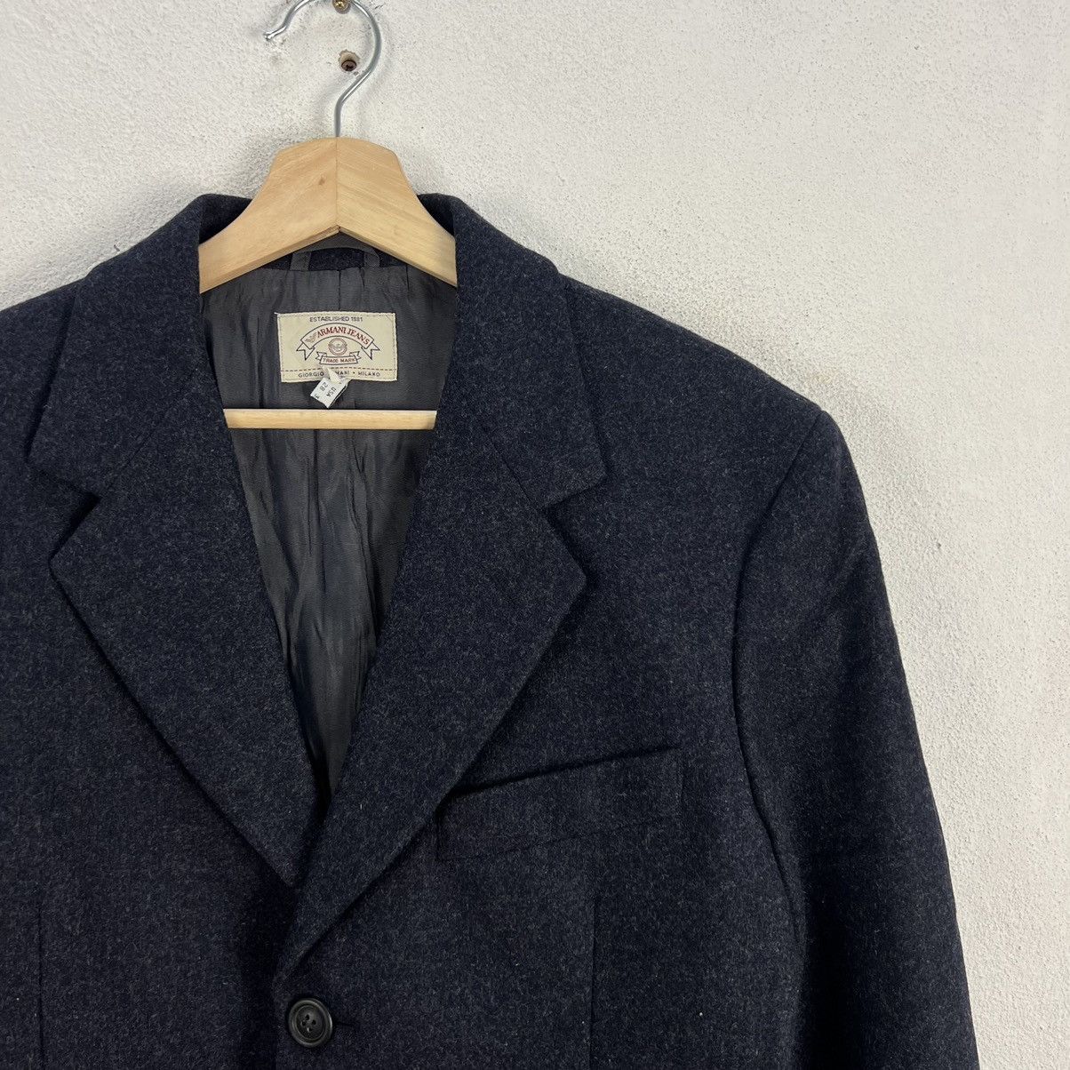 Armani DOUBLE BREAST CASUAL JACKET ARMANI JEANS GIORGIO ARMANI Size US M / EU 48-50 / 2 - 5 Thumbnail