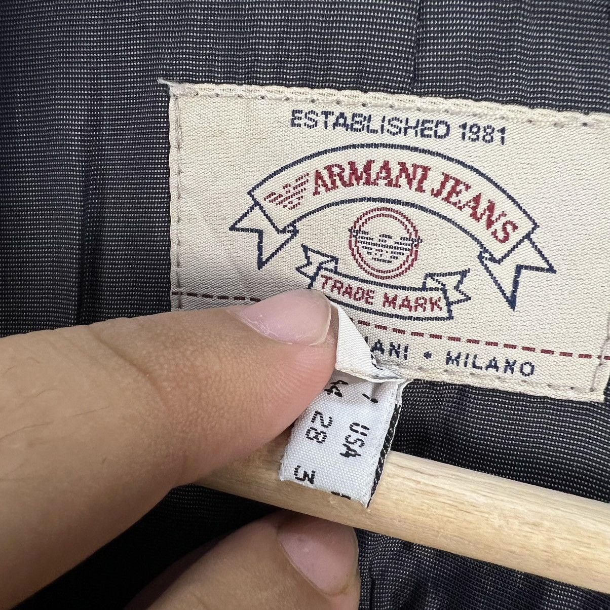 Armani DOUBLE BREAST CASUAL JACKET ARMANI JEANS GIORGIO ARMANI Size US M / EU 48-50 / 2 - 13 Thumbnail