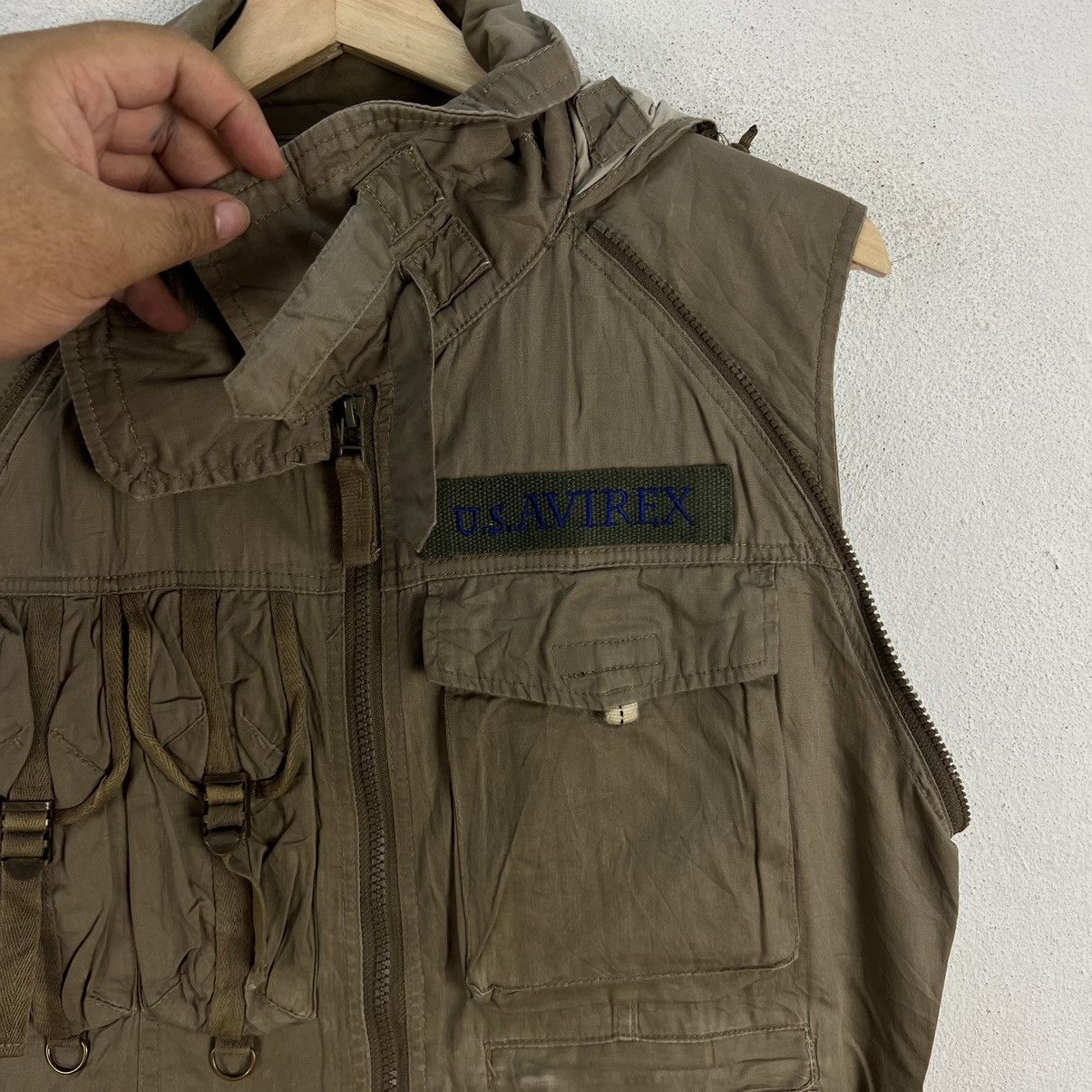 Avirex PARACHUTE BIKER UTILITY VEST AVIREX MODEL A-75 Size US L / EU 52-54 / 3 - 6 Thumbnail