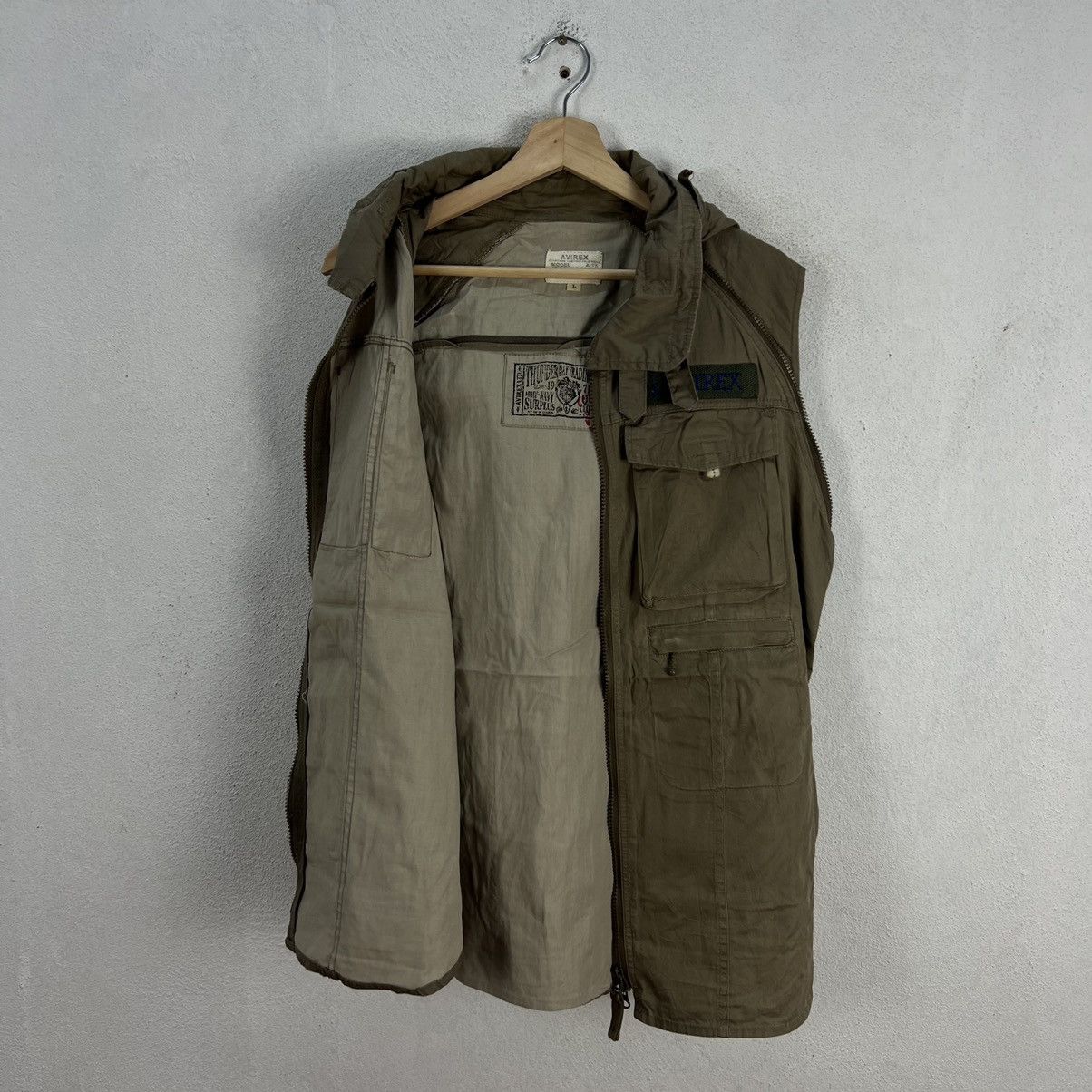 Avirex PARACHUTE BIKER UTILITY VEST AVIREX MODEL A-75 Size US L / EU 52-54 / 3 - 13 Thumbnail