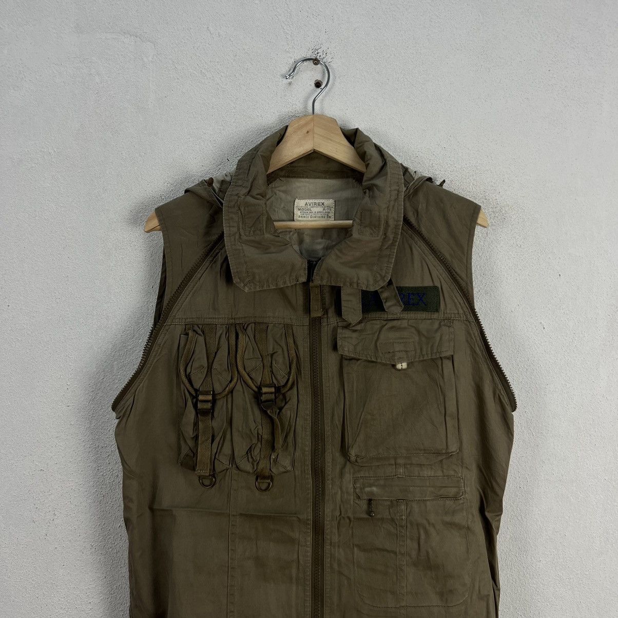 Avirex PARACHUTE BIKER UTILITY VEST AVIREX MODEL A-75 Size US L / EU 52-54 / 3 - 3 Thumbnail