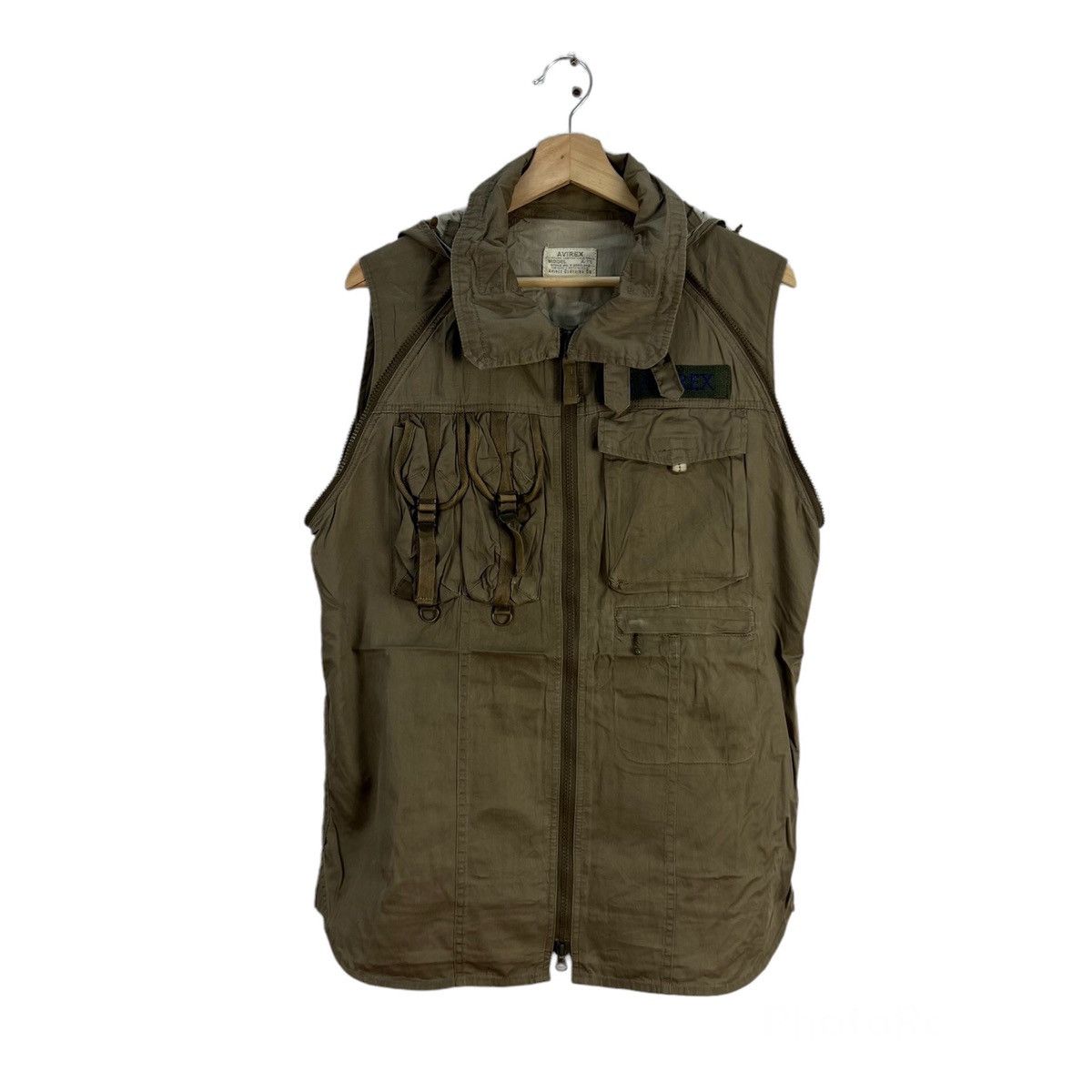 Avirex PARACHUTE BIKER UTILITY VEST AVIREX MODEL A-75 Size US L / EU 52-54 / 3 - 1 Thumbnail