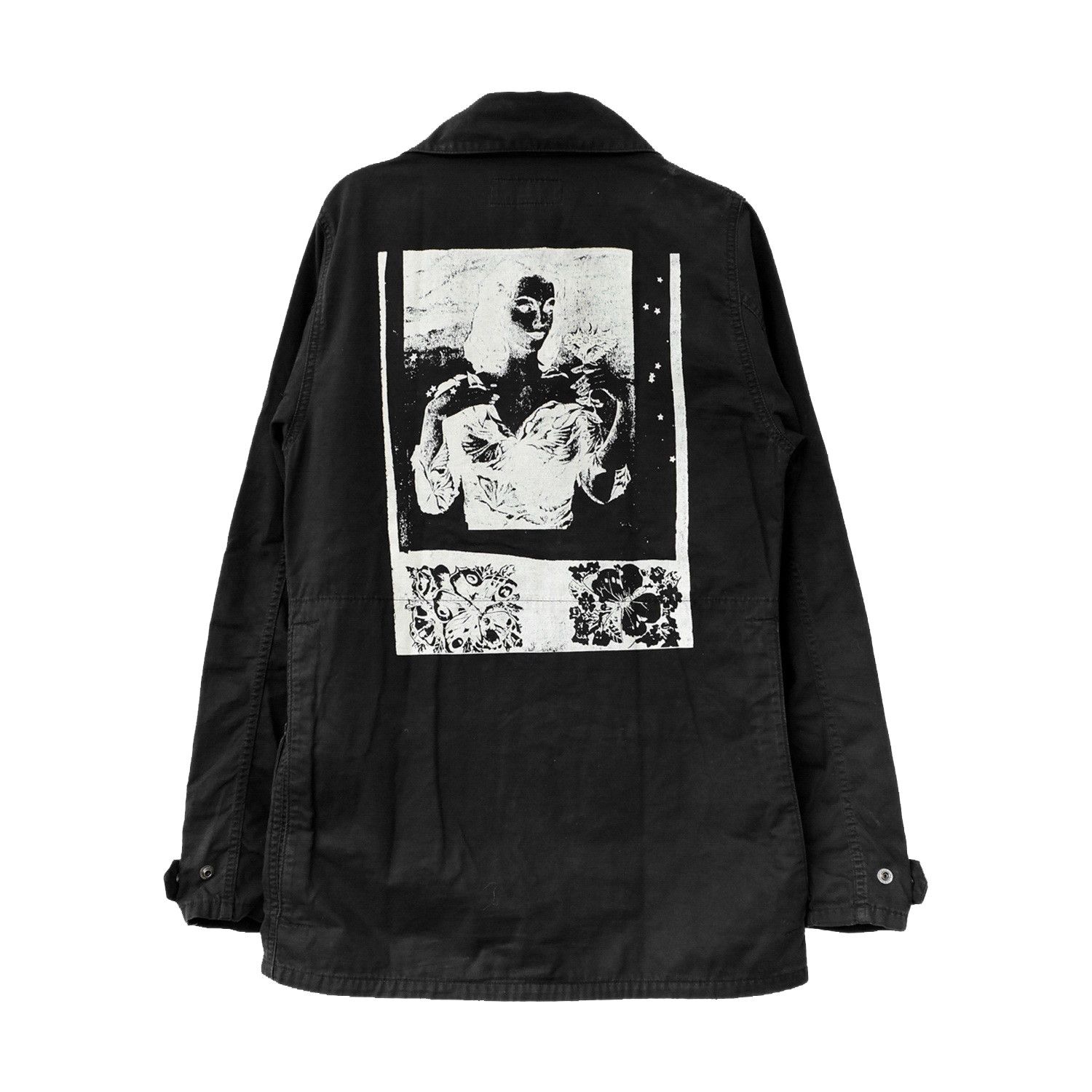 image of Hysteric Glamour X Destroy All Monsters Jacket (2006) in Black, Women's (Size Small)