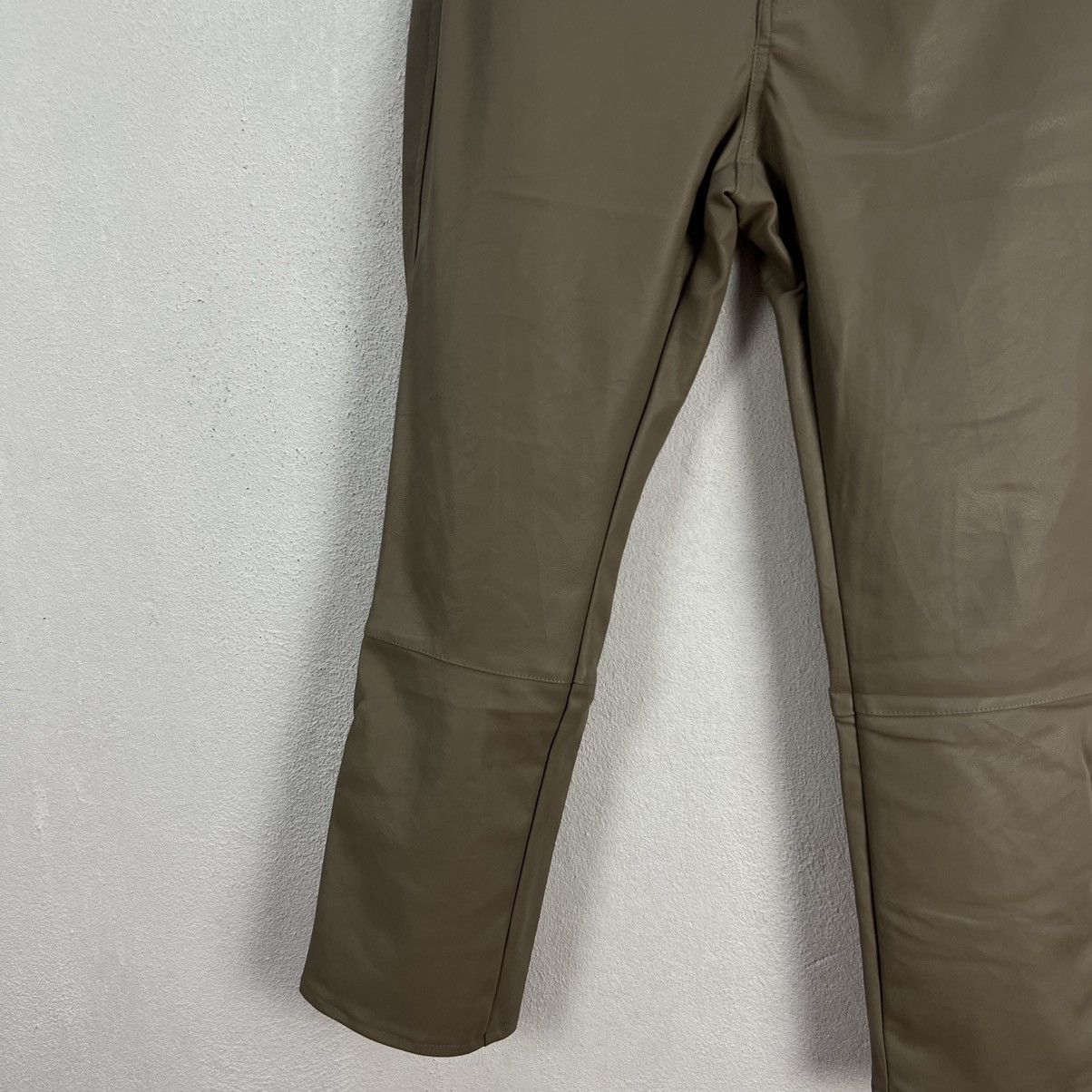 Vintage CASUAL TROUSER SOFT LEATHER H&M JAPAN Size US 29 - 4 Thumbnail