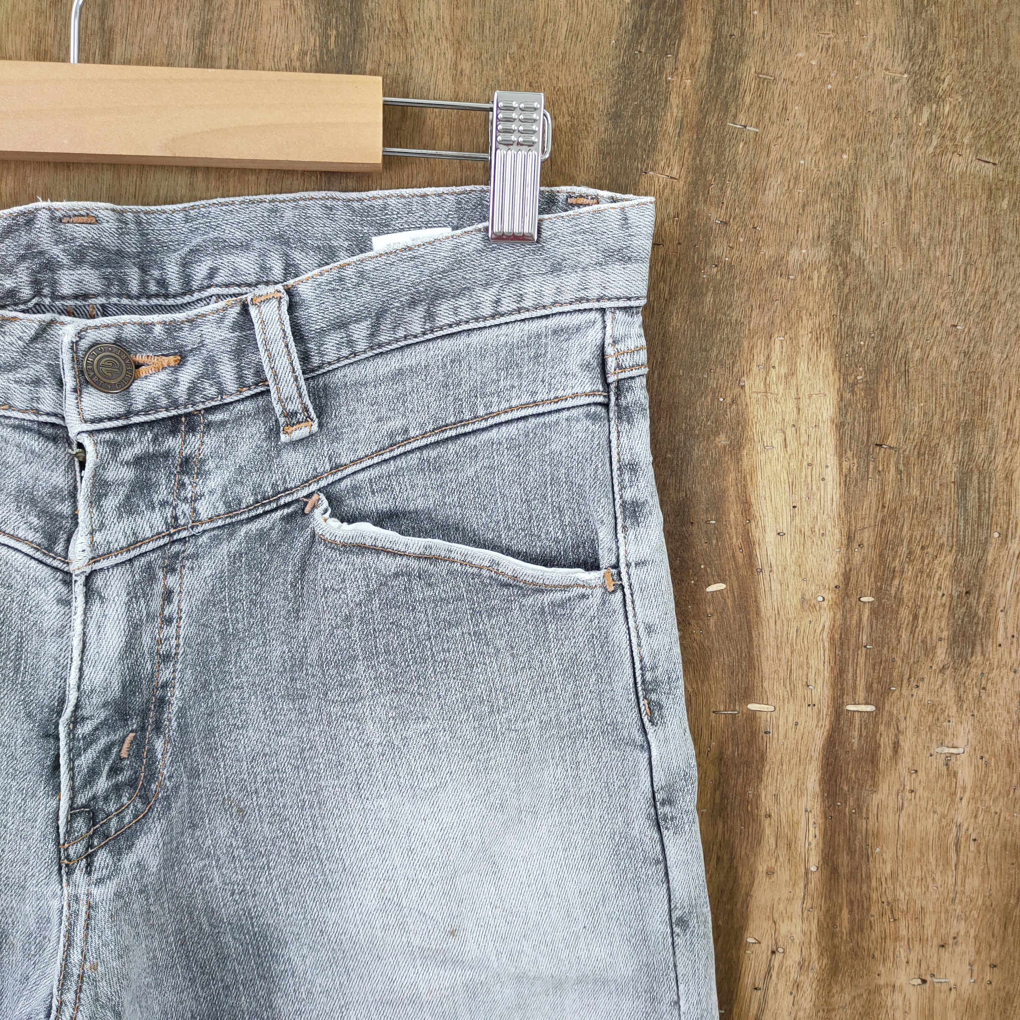 Japanese Brand VINTAGE JAPANESE FADED BLACK JEAN DENIM Size US 30 / EU 46 - 10 Thumbnail