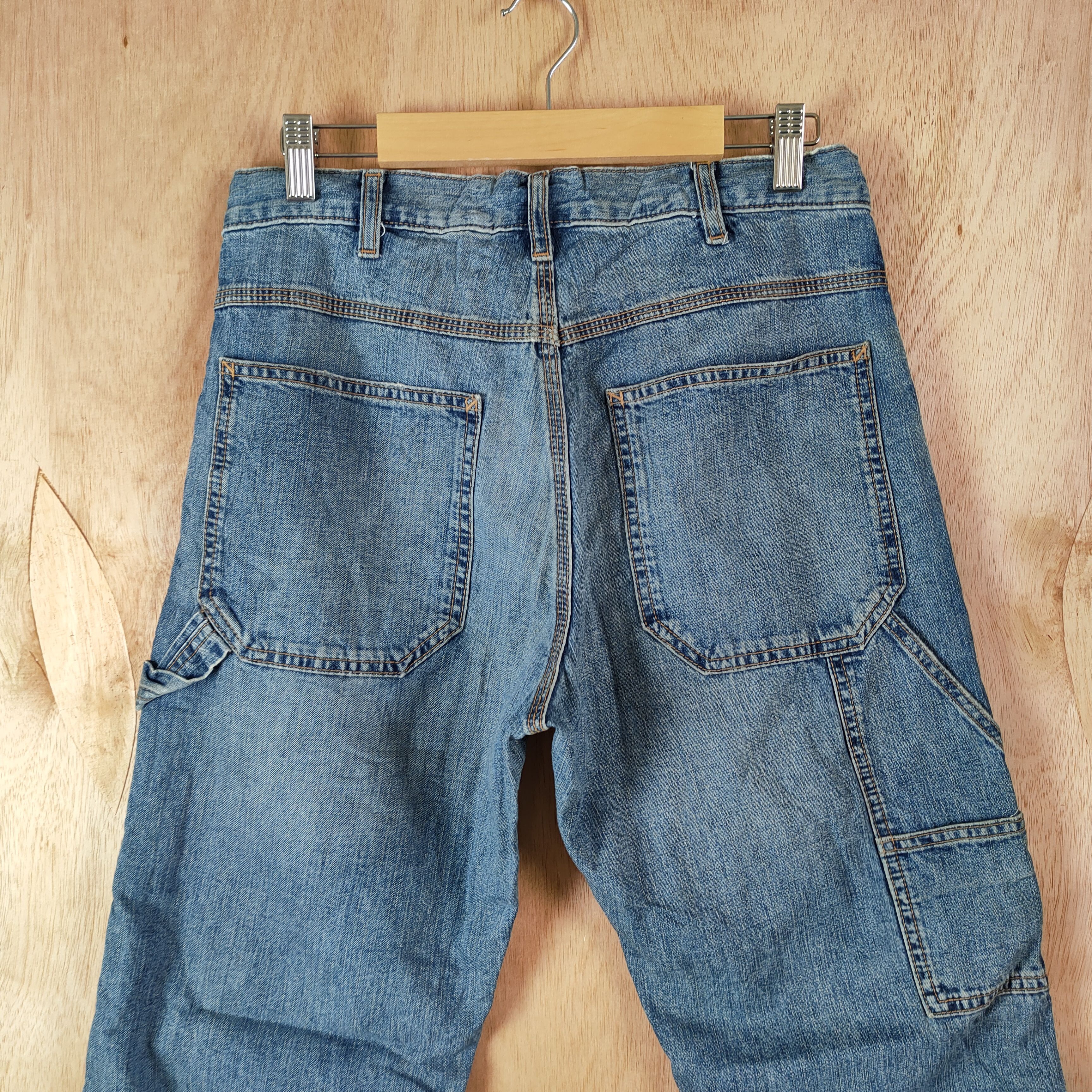 Japanese Brand JAPAN GU DISTRESSED DENIM JEANS PANTS KURT KOBAIN STYLE Size US 29 - 8 Thumbnail