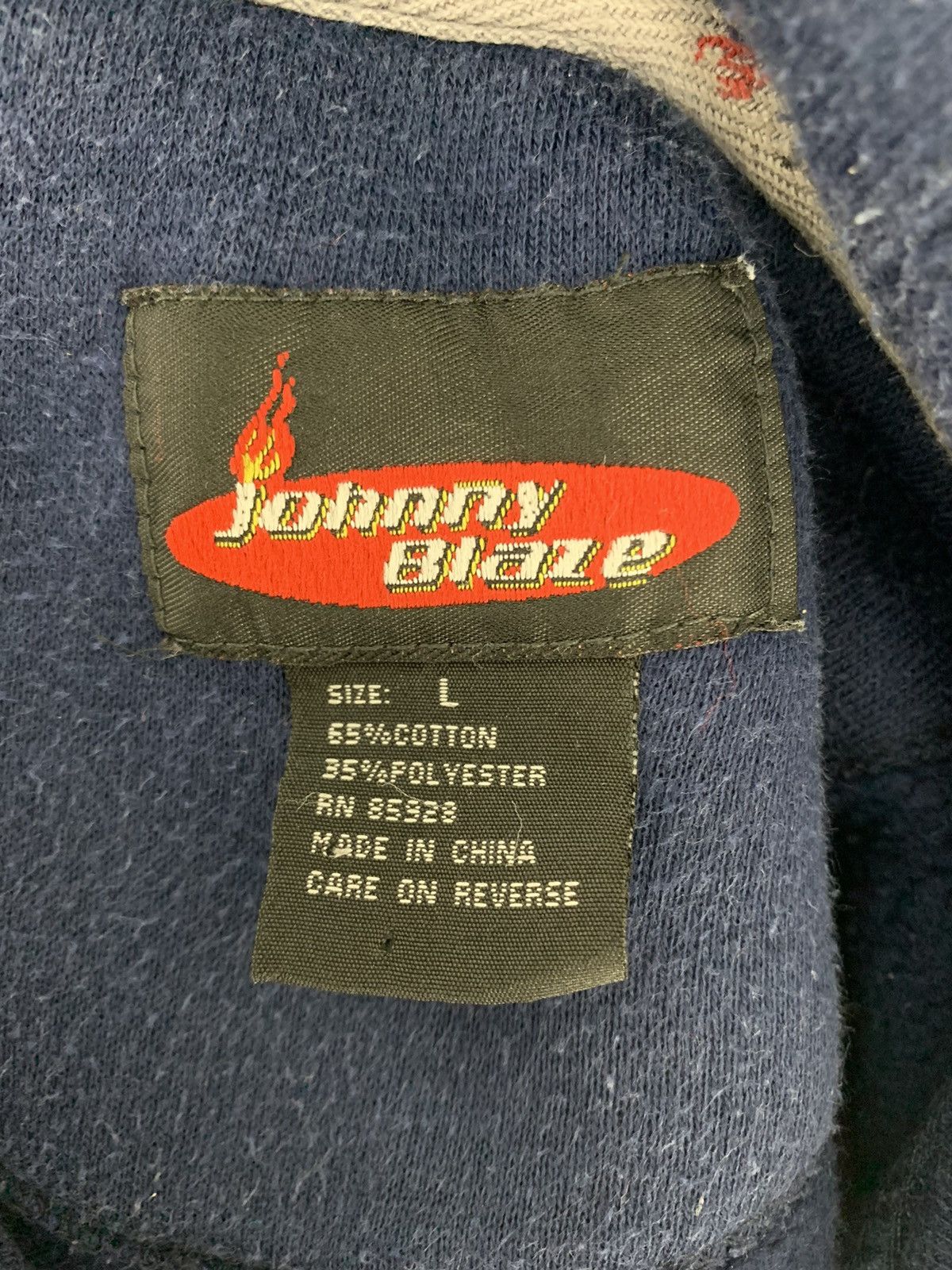 Rap Tees 90s Johnny Blaze Hoodie Size US L / EU 52-54 / 3 - 8 Thumbnail