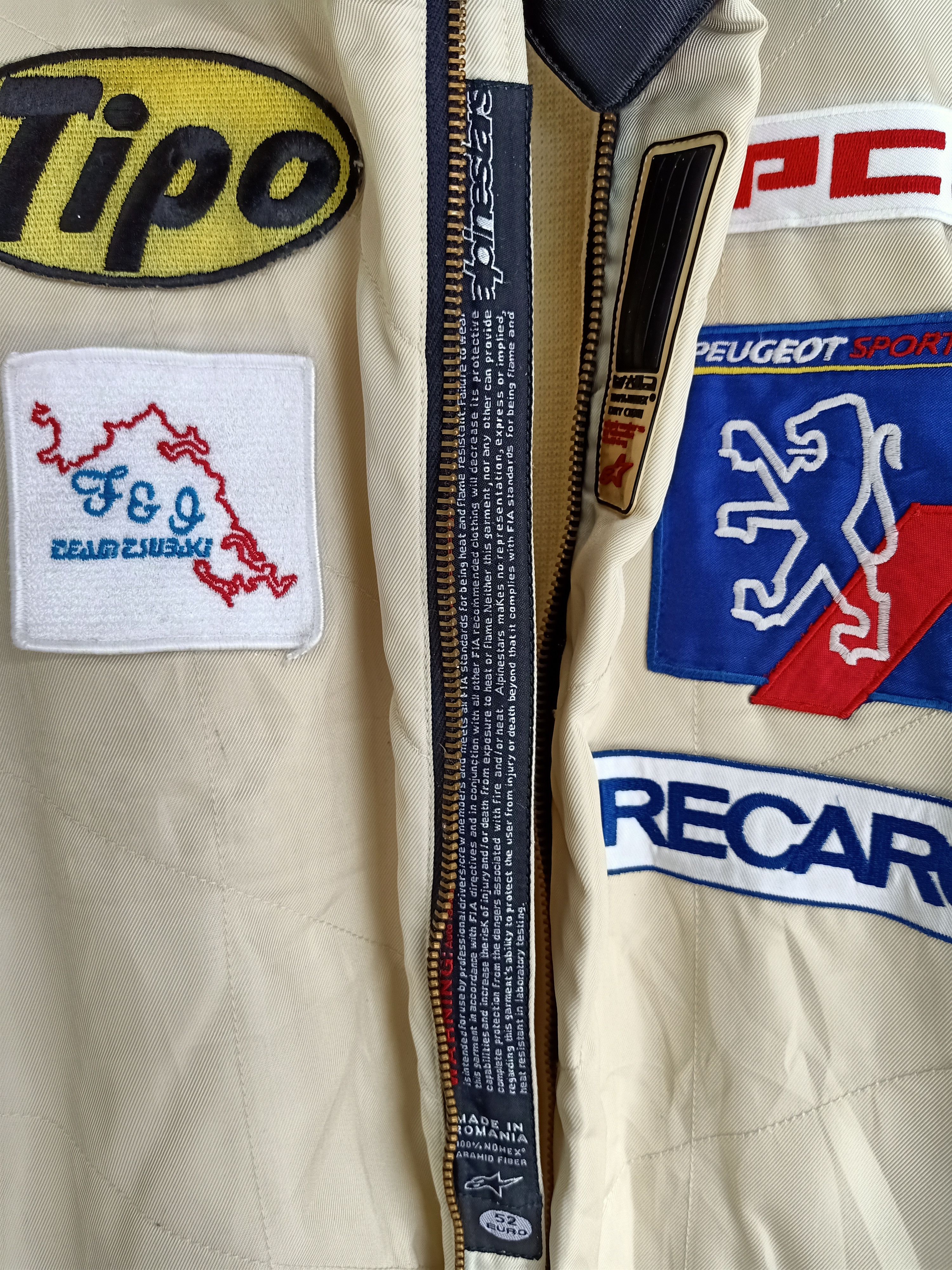Sports Specialties Vintage Alpinestar Racing Nomex Overall Size US 35 - 9 Thumbnail