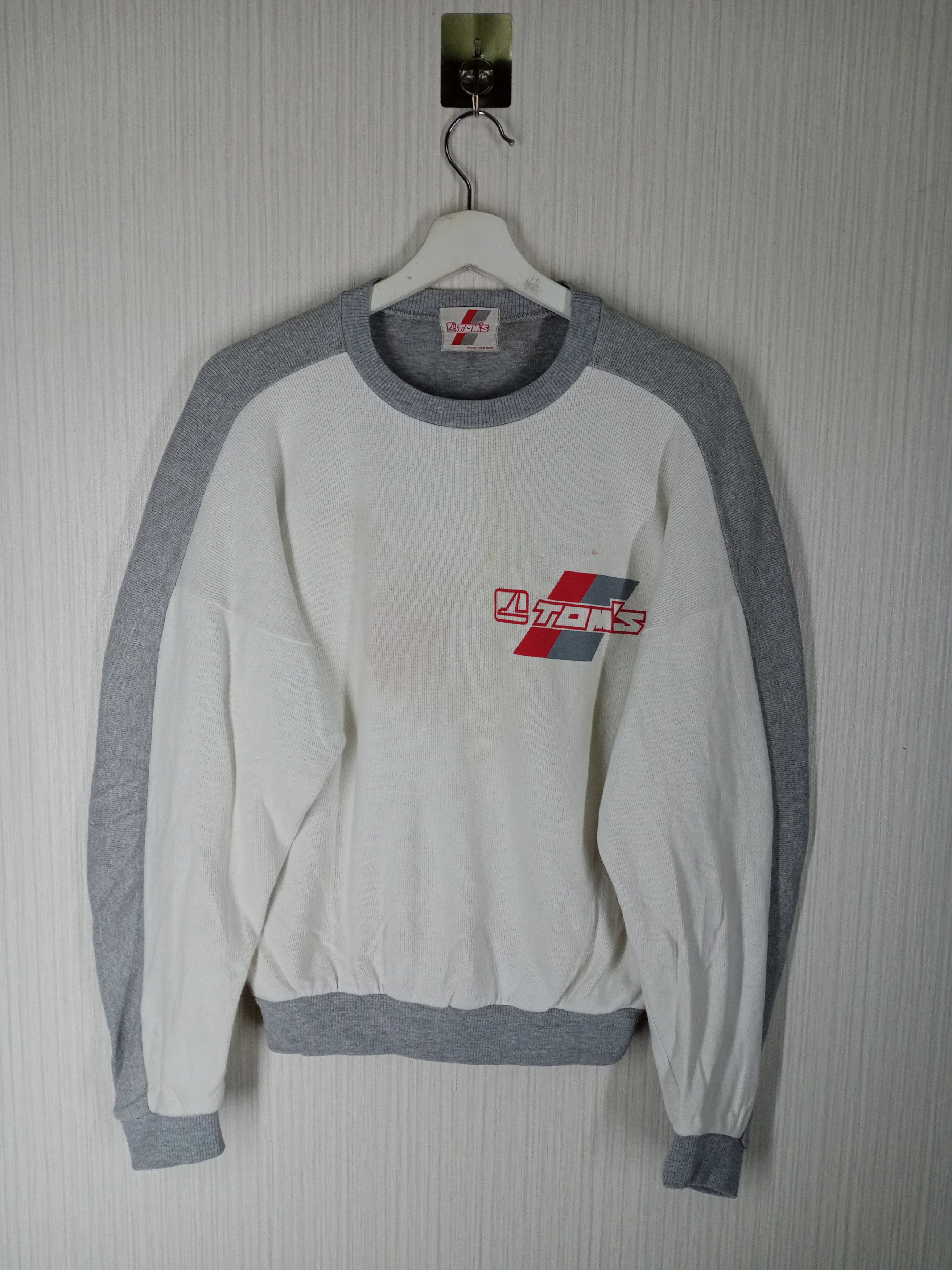 Toms Rare Vintage 90s Toyota Tom's Racing Sweatshirt Size US M / EU 48-50 / 2 - 2 Thumbnail