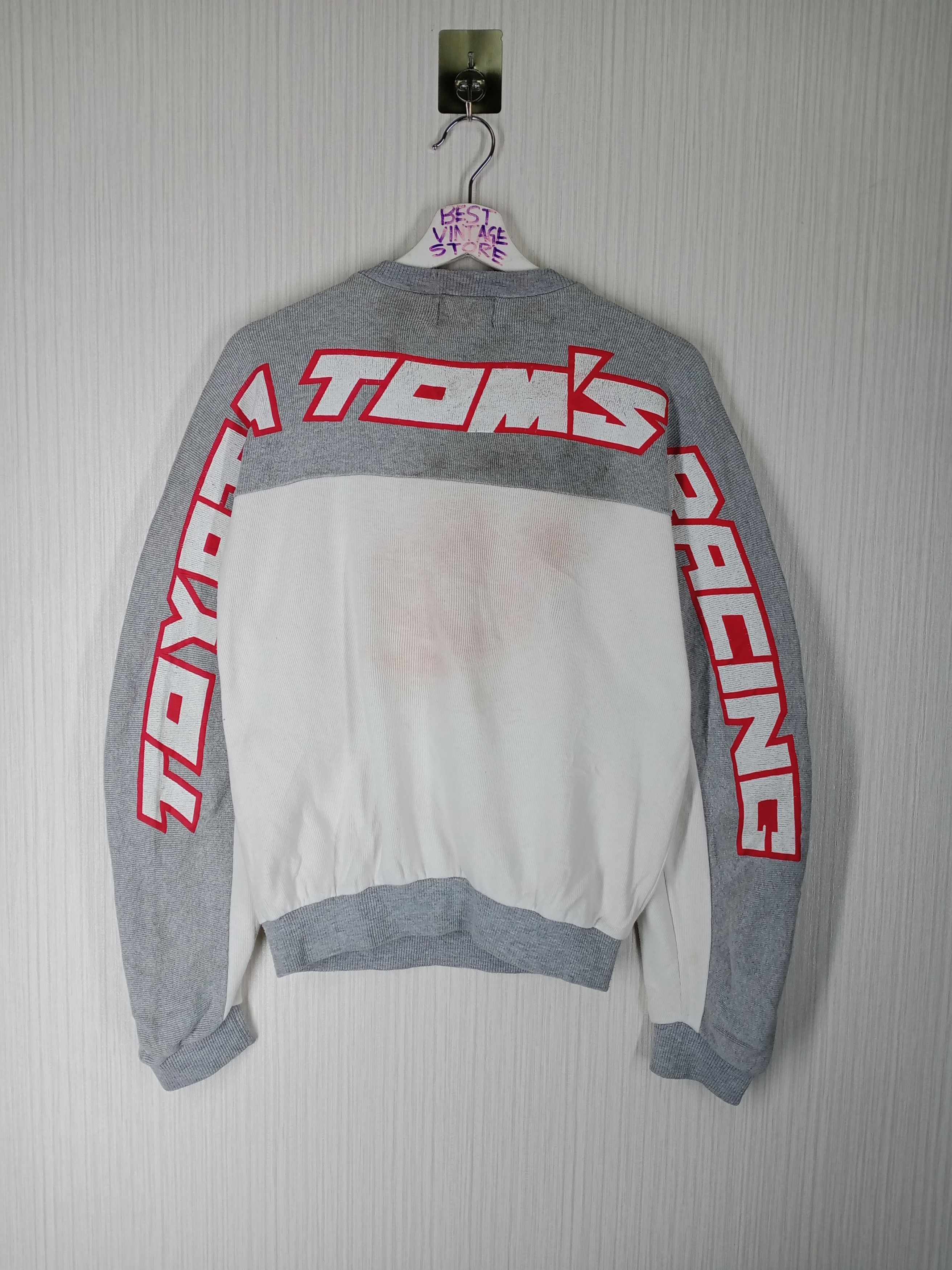 Toms Rare Vintage 90s Toyota Tom's Racing Sweatshirt Size US M / EU 48-50 / 2 - 1 Thumbnail