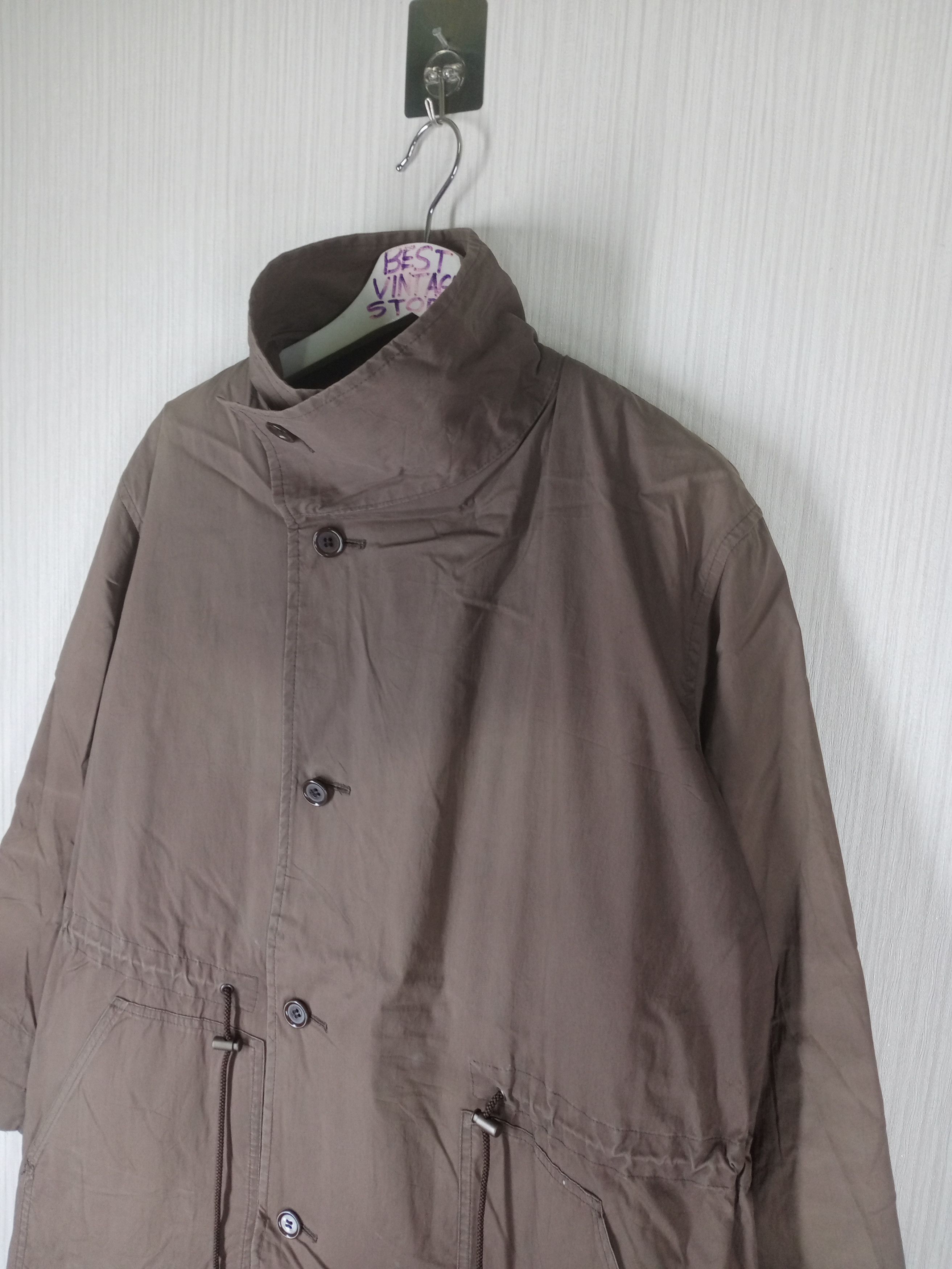 Issey Miyake Issey Miyake By Plantation Coat Jacket Army Vintage Size US L / EU 52-54 / 3 - 11 Thumbnail