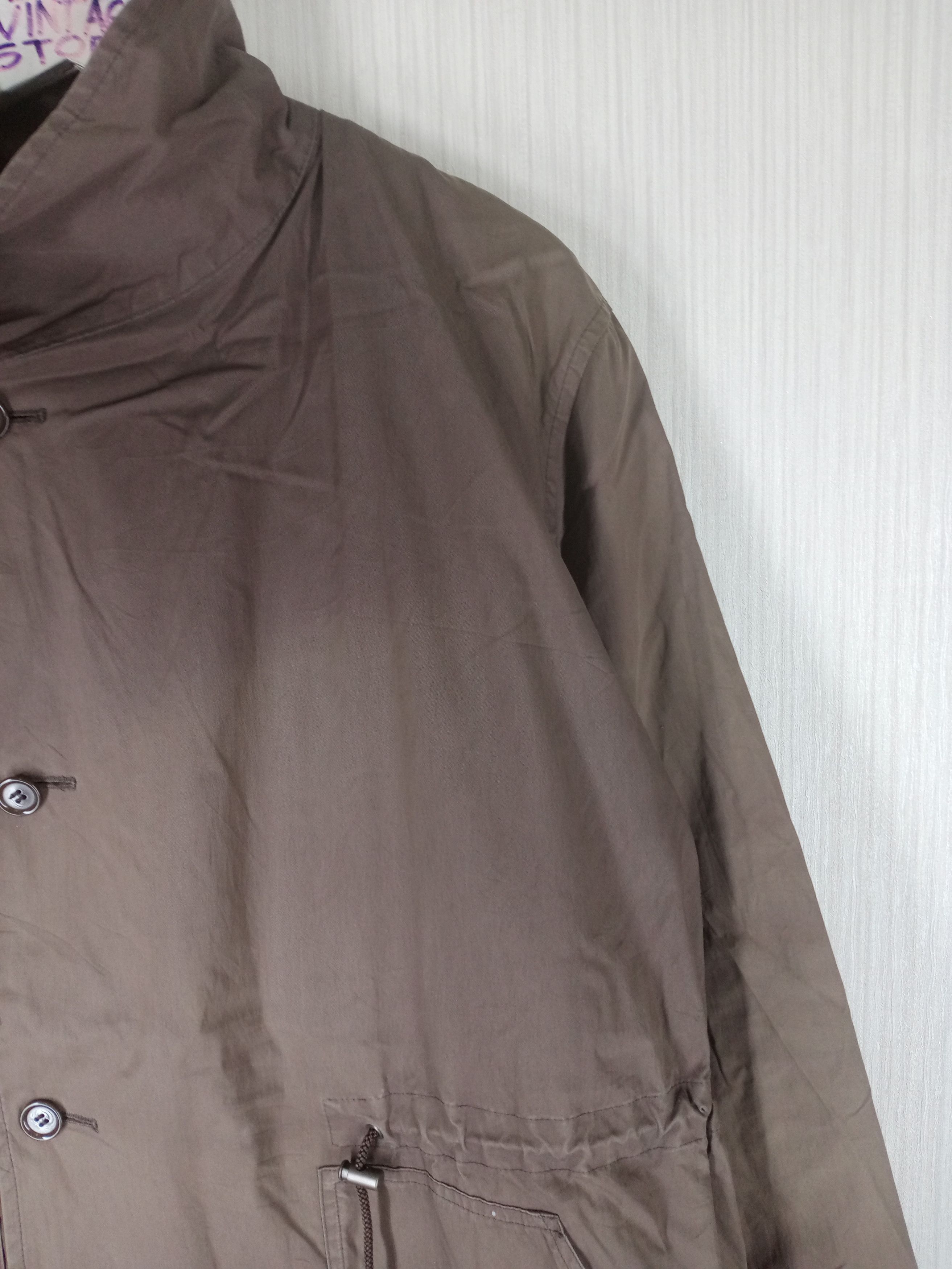 Issey Miyake Issey Miyake By Plantation Coat Jacket Army Vintage Size US L / EU 52-54 / 3 - 15 Thumbnail