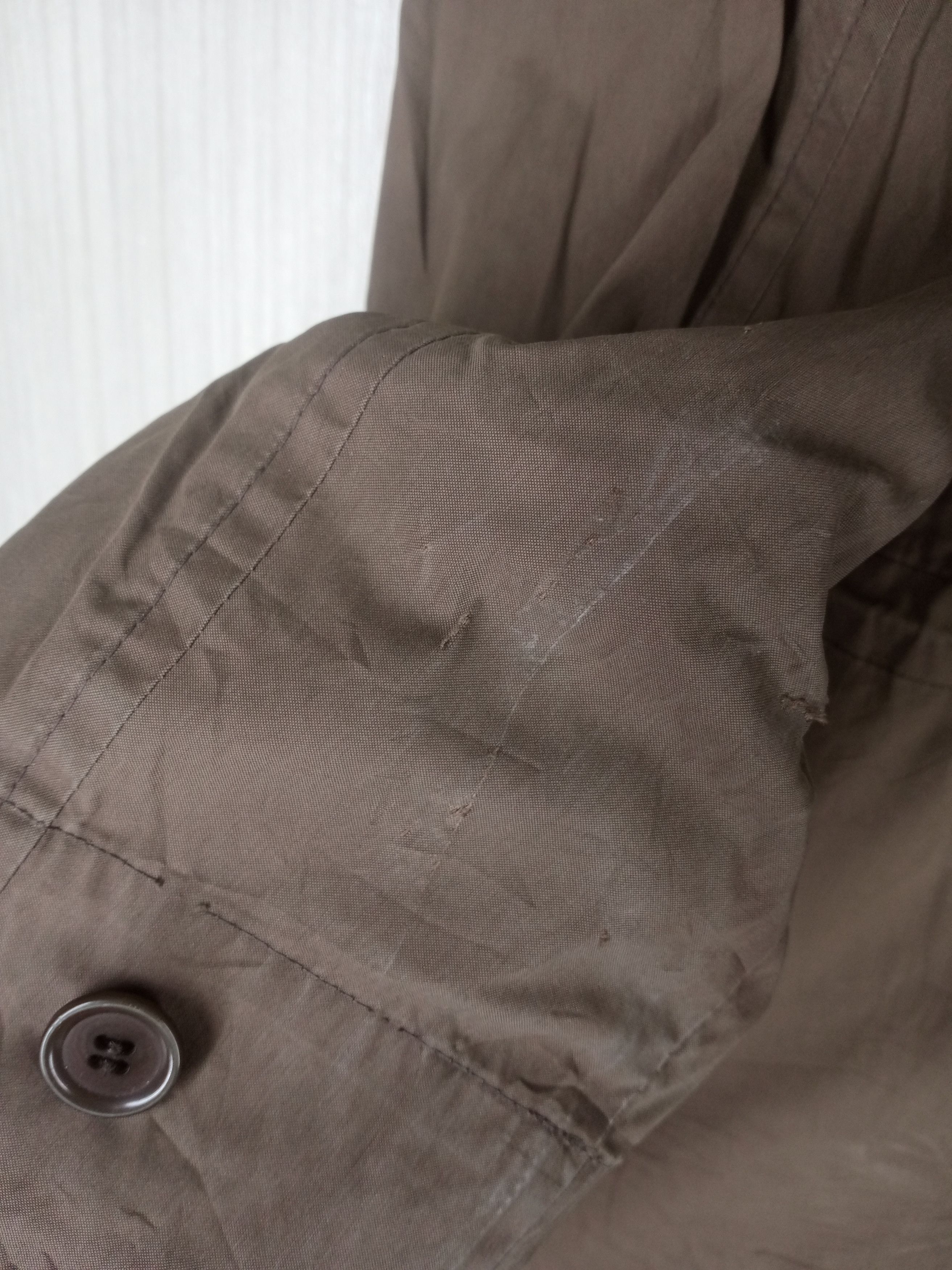 Issey Miyake Issey Miyake By Plantation Coat Jacket Army Vintage Size US L / EU 52-54 / 3 - 10 Thumbnail