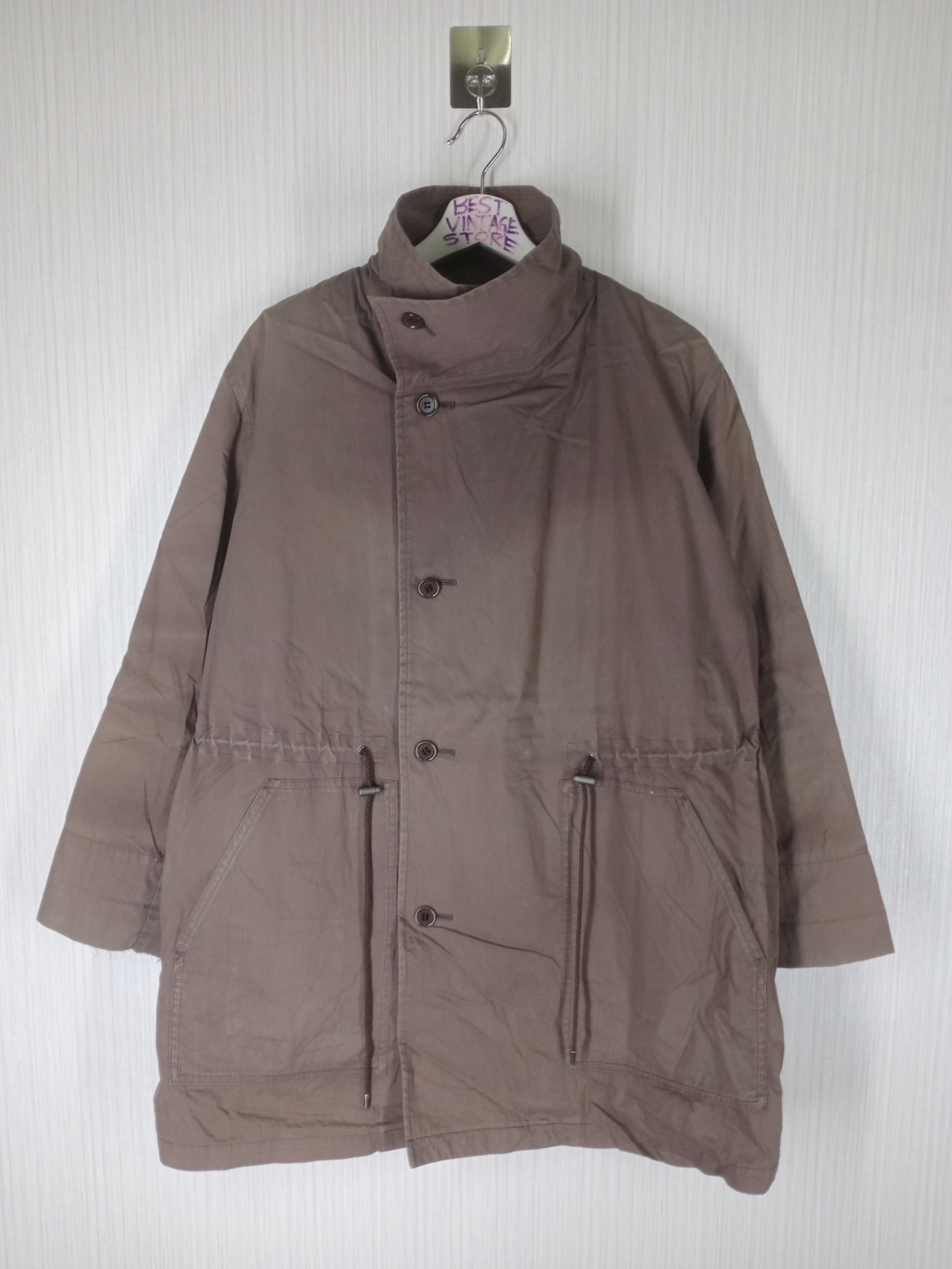 Issey Miyake Issey Miyake By Plantation Coat Jacket Army Vintage Size US L / EU 52-54 / 3 - 4 Thumbnail