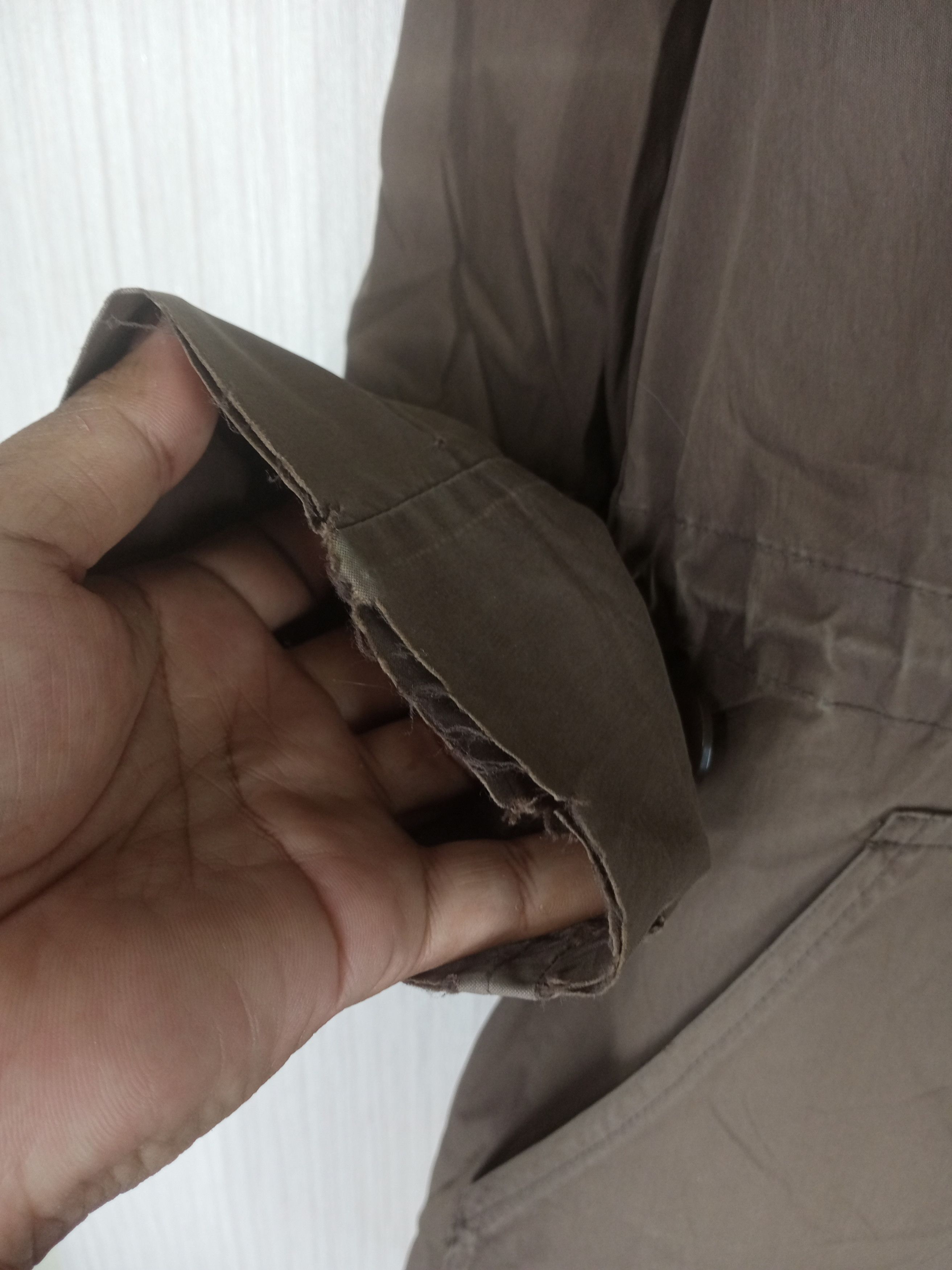 Issey Miyake Issey Miyake By Plantation Coat Jacket Army Vintage Size US L / EU 52-54 / 3 - 7 Thumbnail