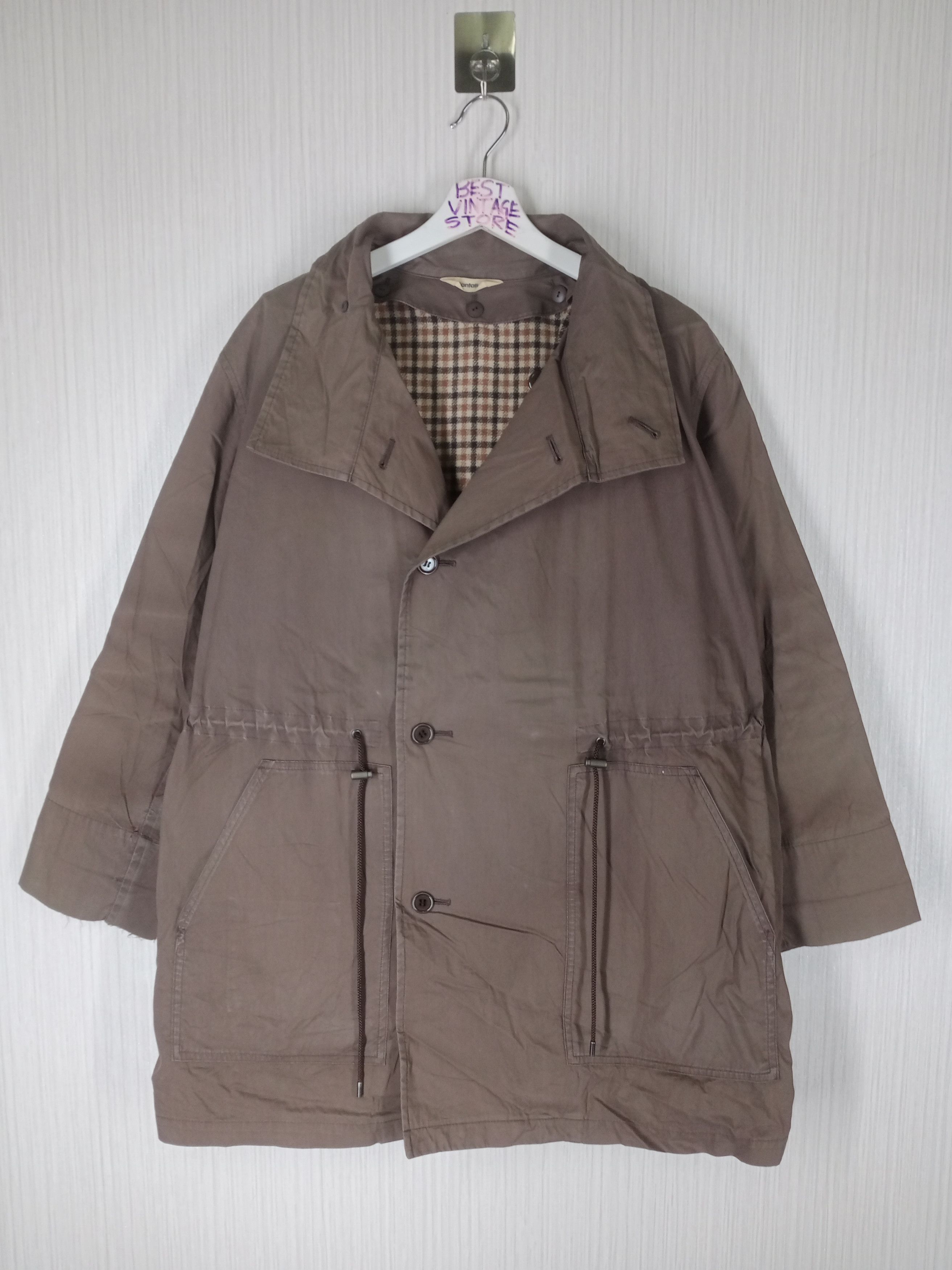 Issey Miyake Issey Miyake By Plantation Coat Jacket Army Vintage Size US L / EU 52-54 / 3 - 1 Thumbnail