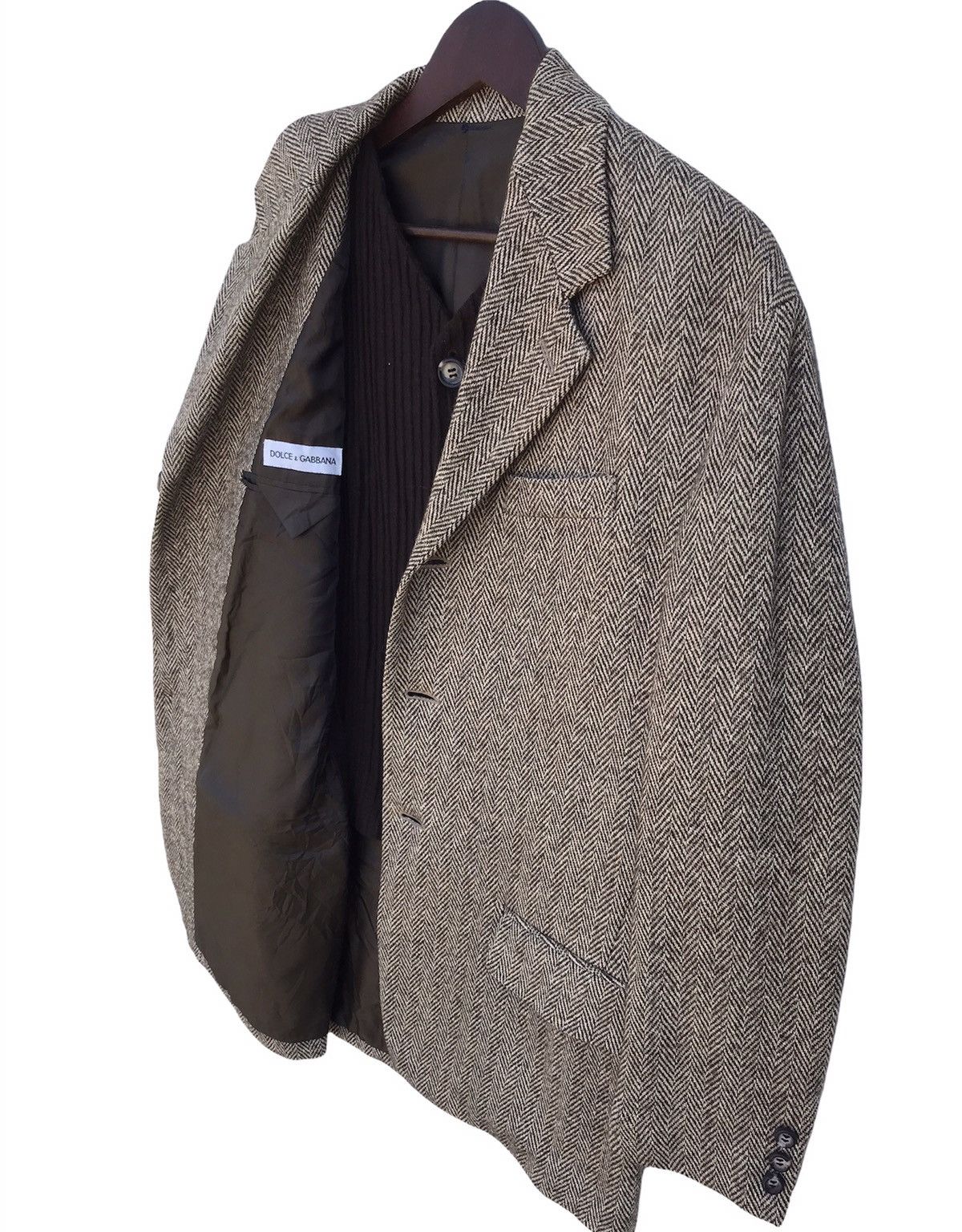 Dolce & Gabbana DOLCE & GABBANA WOOL SUIT JACKET Size US M / EU 48-50 / 2 - 6 Thumbnail