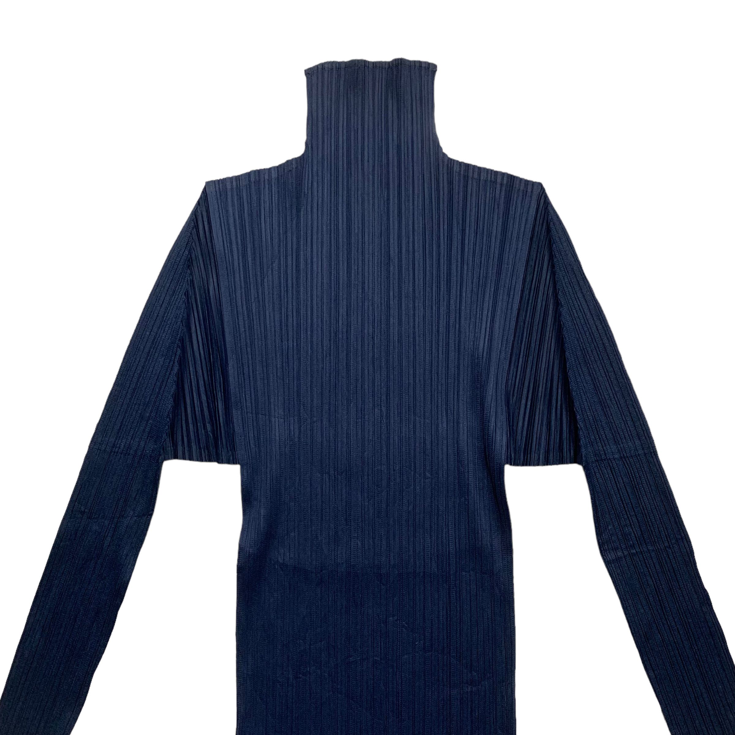 Pleats Please Issey Miyake Issey Miyake Pleats Please Turtleneck Top Size L / US 10 / IT 46 - 4 Thumbnail