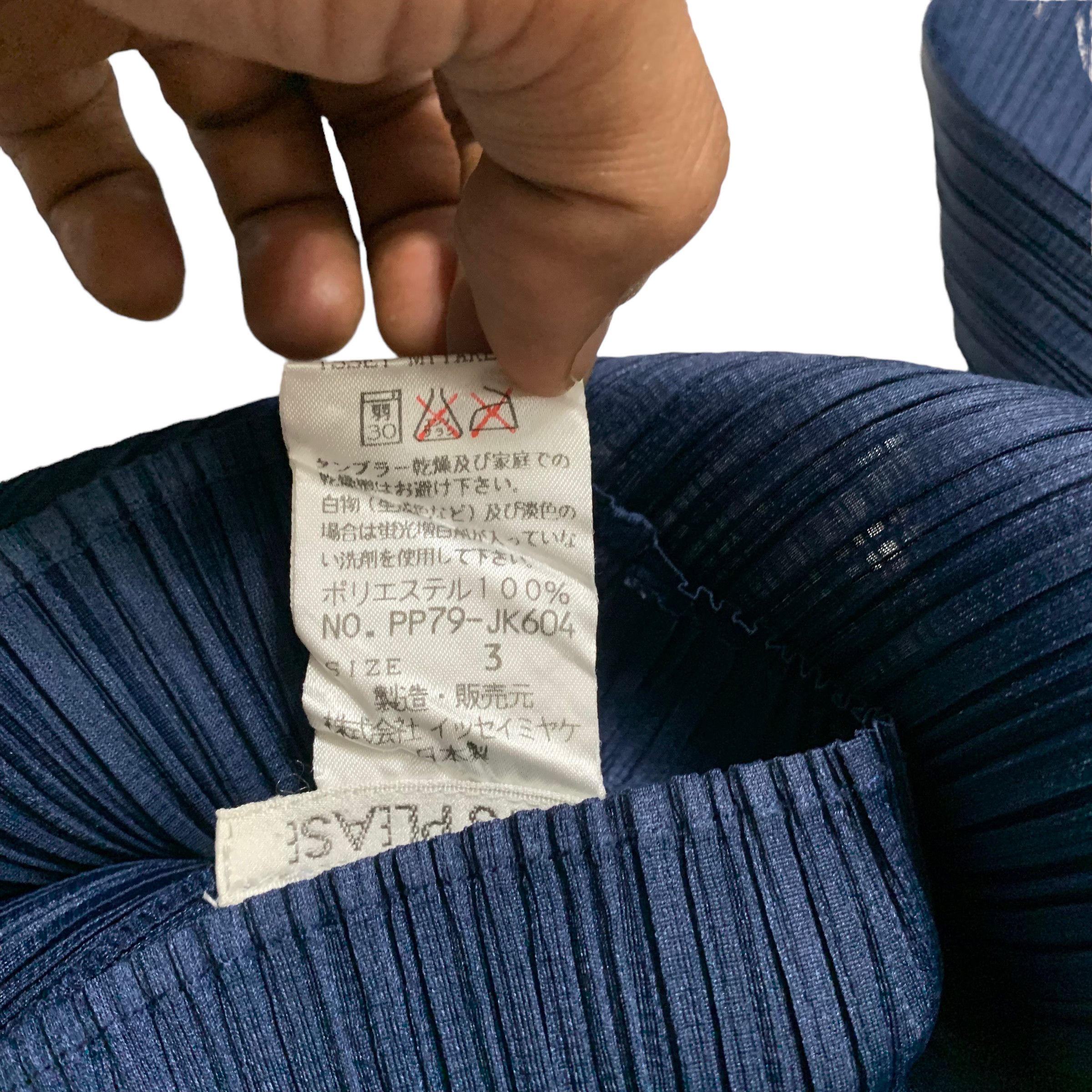 Pleats Please Issey Miyake Issey Miyake Pleats Please Turtleneck Top Size L / US 10 / IT 46 - 7 Thumbnail