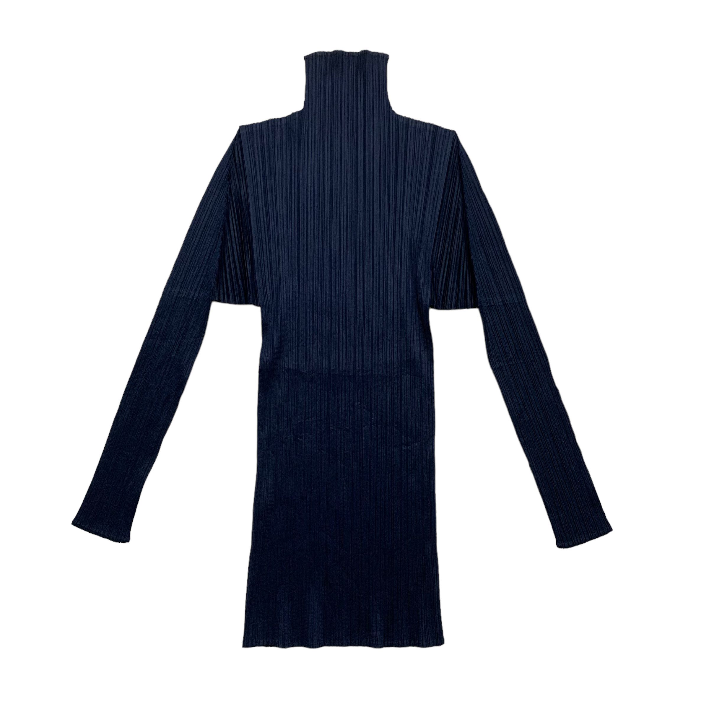 Pleats Please Issey Miyake Issey Miyake Pleats Please Turtleneck Top Size L / US 10 / IT 46 - 1 Thumbnail