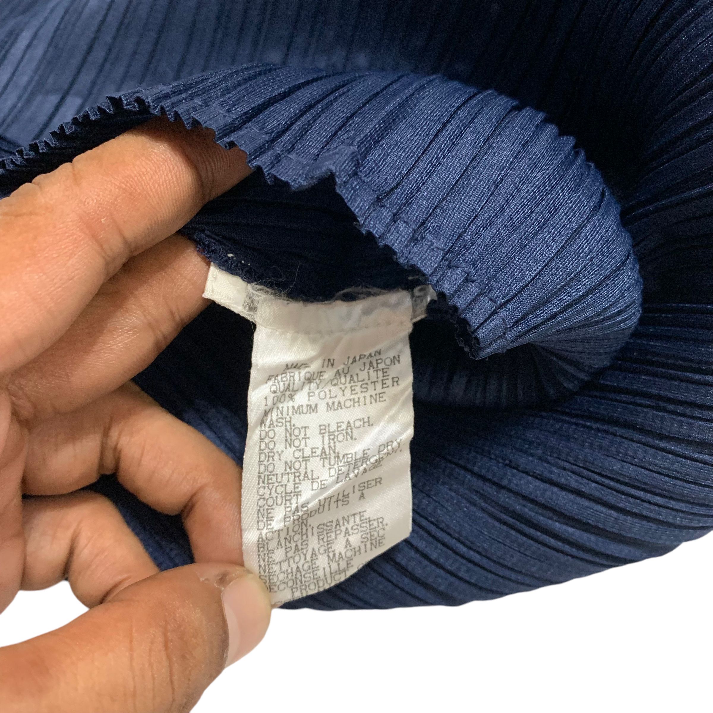 Pleats Please Issey Miyake Issey Miyake Pleats Please Turtleneck Top Size L / US 10 / IT 46 - 6 Thumbnail