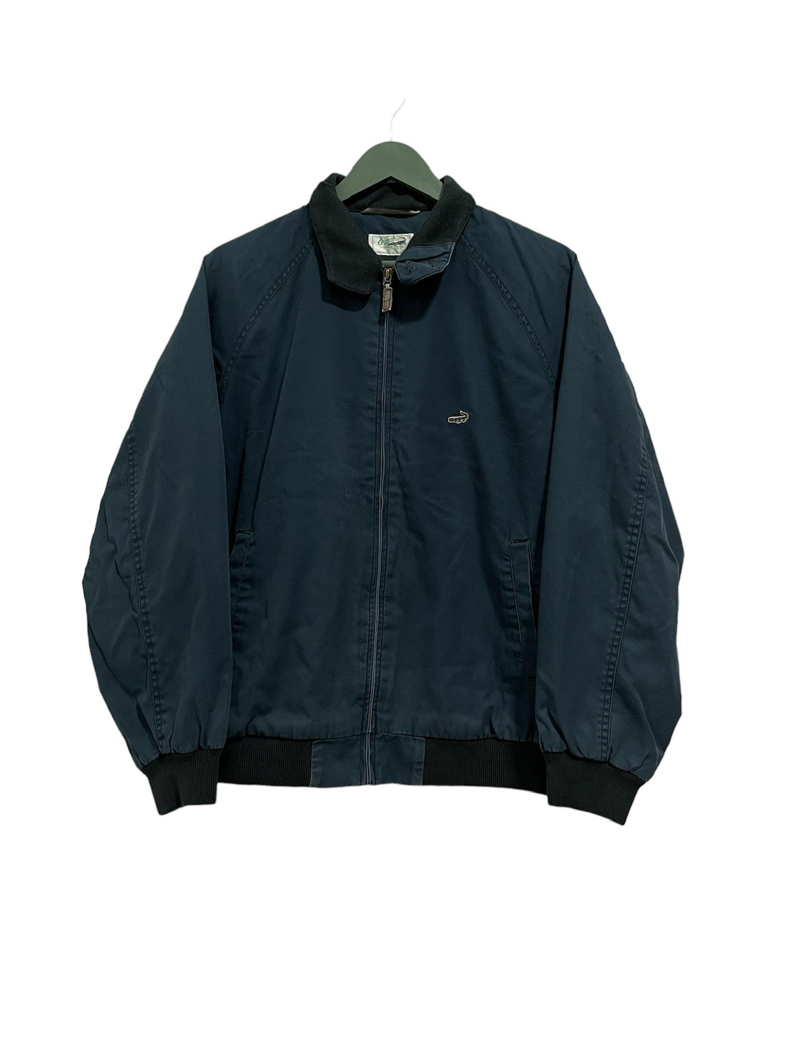 Japanese Brand Vintage Crocodile Mini Logo Embroidery Zipper Jacket Size US M / EU 48-50 / 2 - 1 Thumbnail