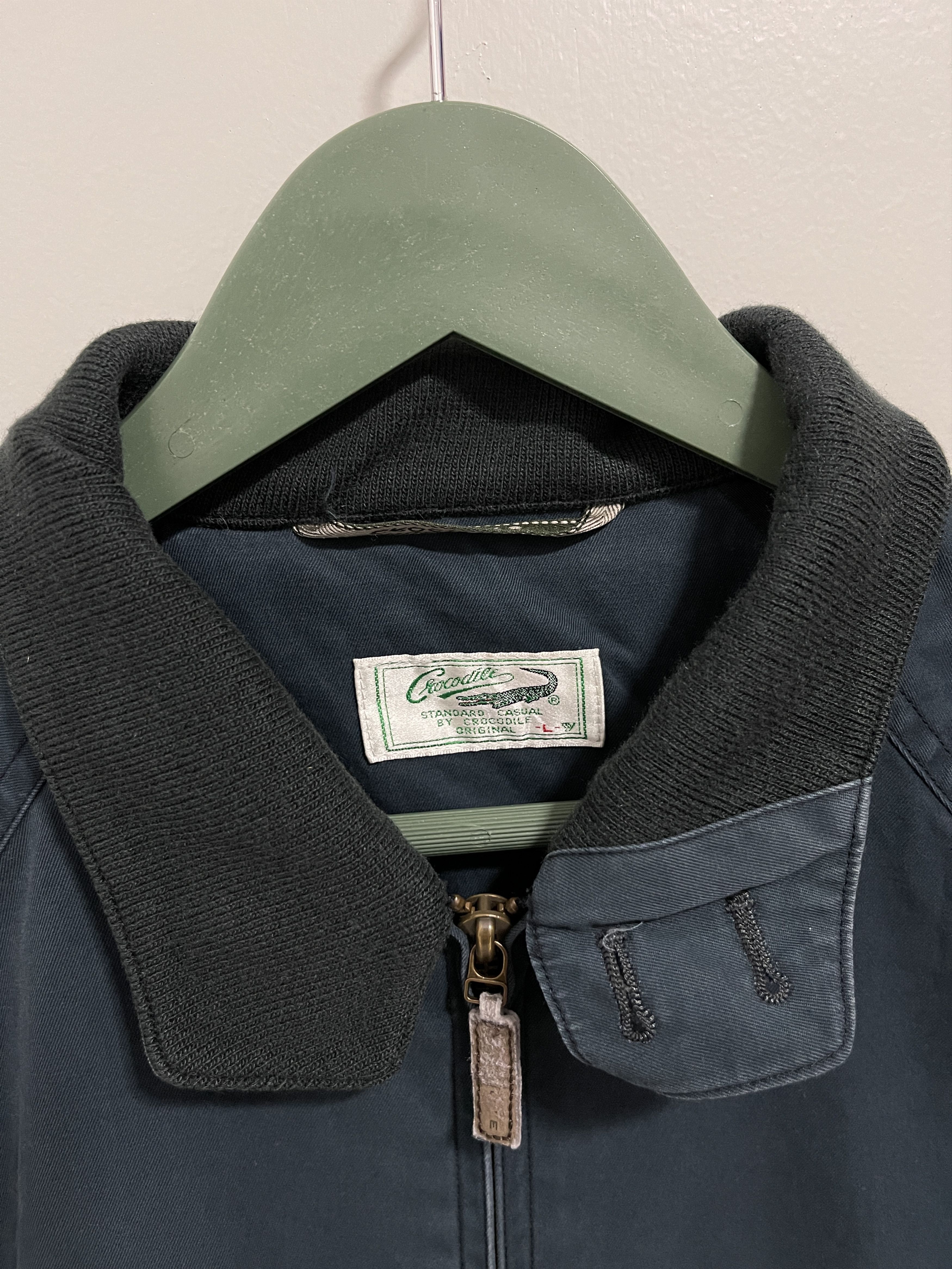 Japanese Brand Vintage Crocodile Mini Logo Embroidery Zipper Jacket Size US M / EU 48-50 / 2 - 8 Thumbnail