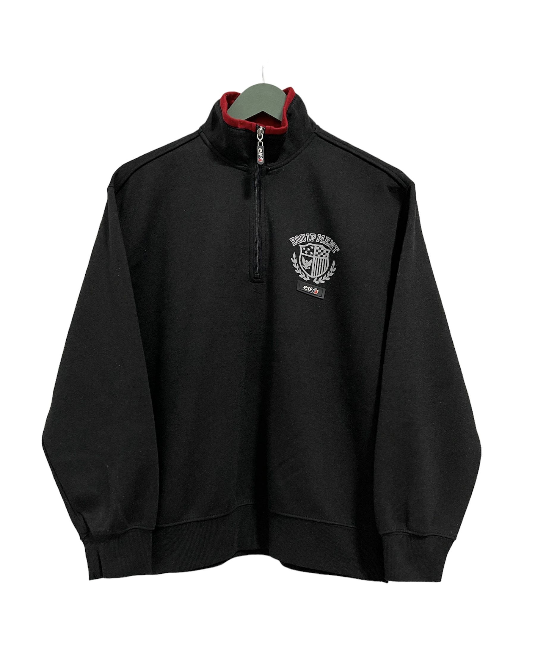 Sports Specialties × Vintage Vintage Elf Mini Logo Half Zip Racing Sweatshirt Size US S / EU 44-46 / 1 - 1 Thumbnail