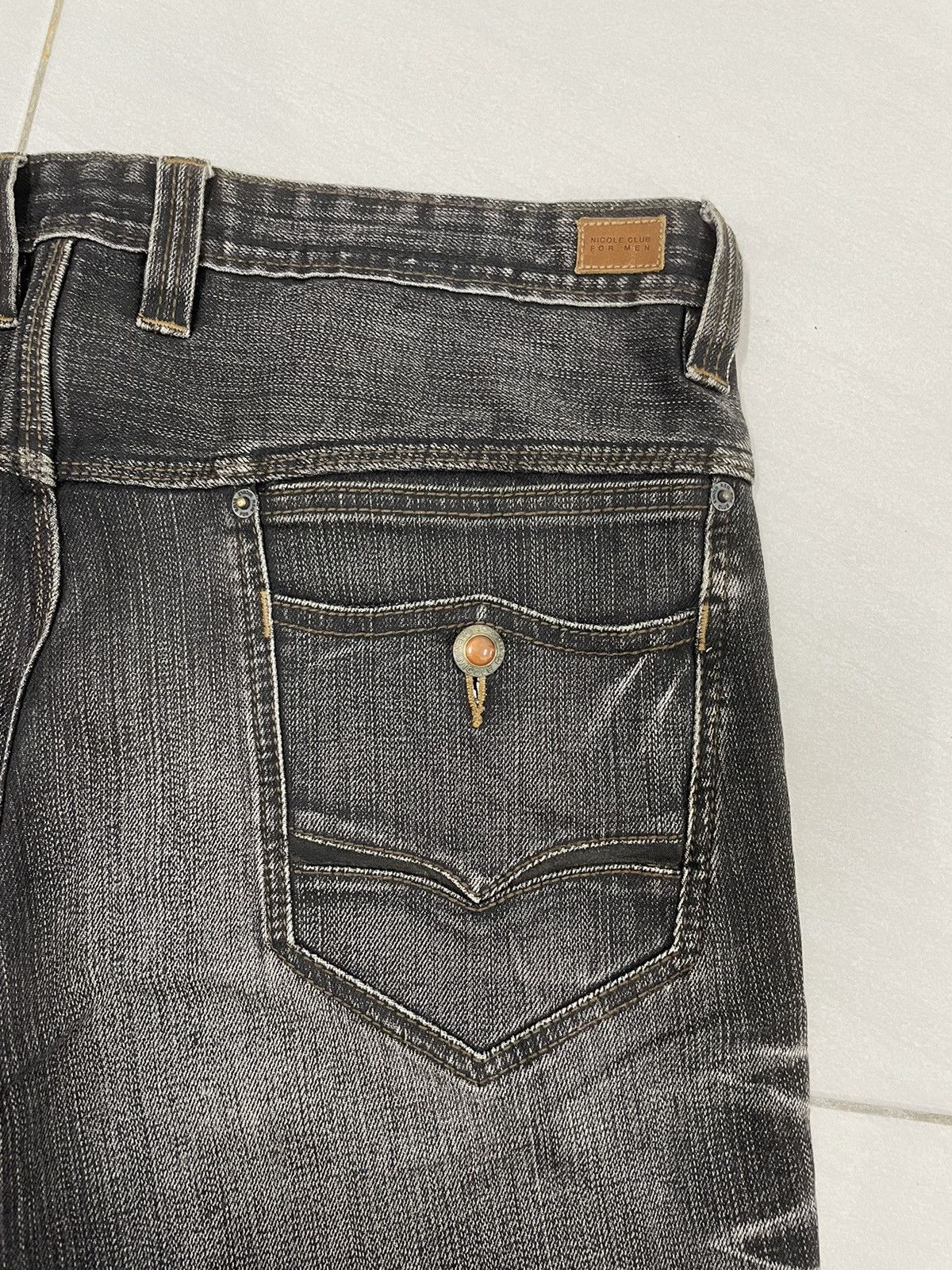 If Six Was Nine Nicole Club For Men Jeans Size US 35 - 6 Thumbnail