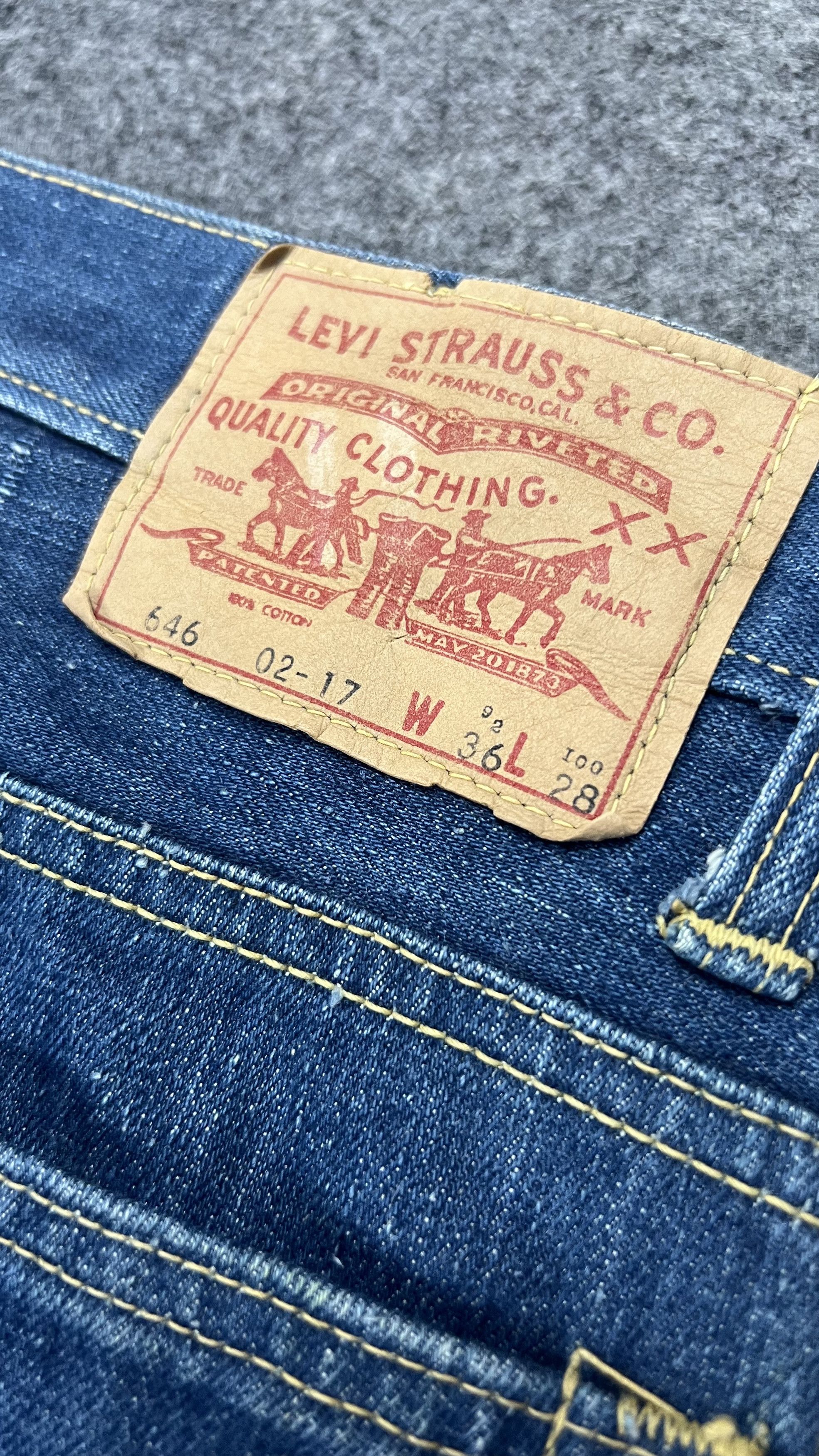 Levi's 70s LEVIS BE 646 Bootcut Size US 36 / EU 52 - 9 Thumbnail