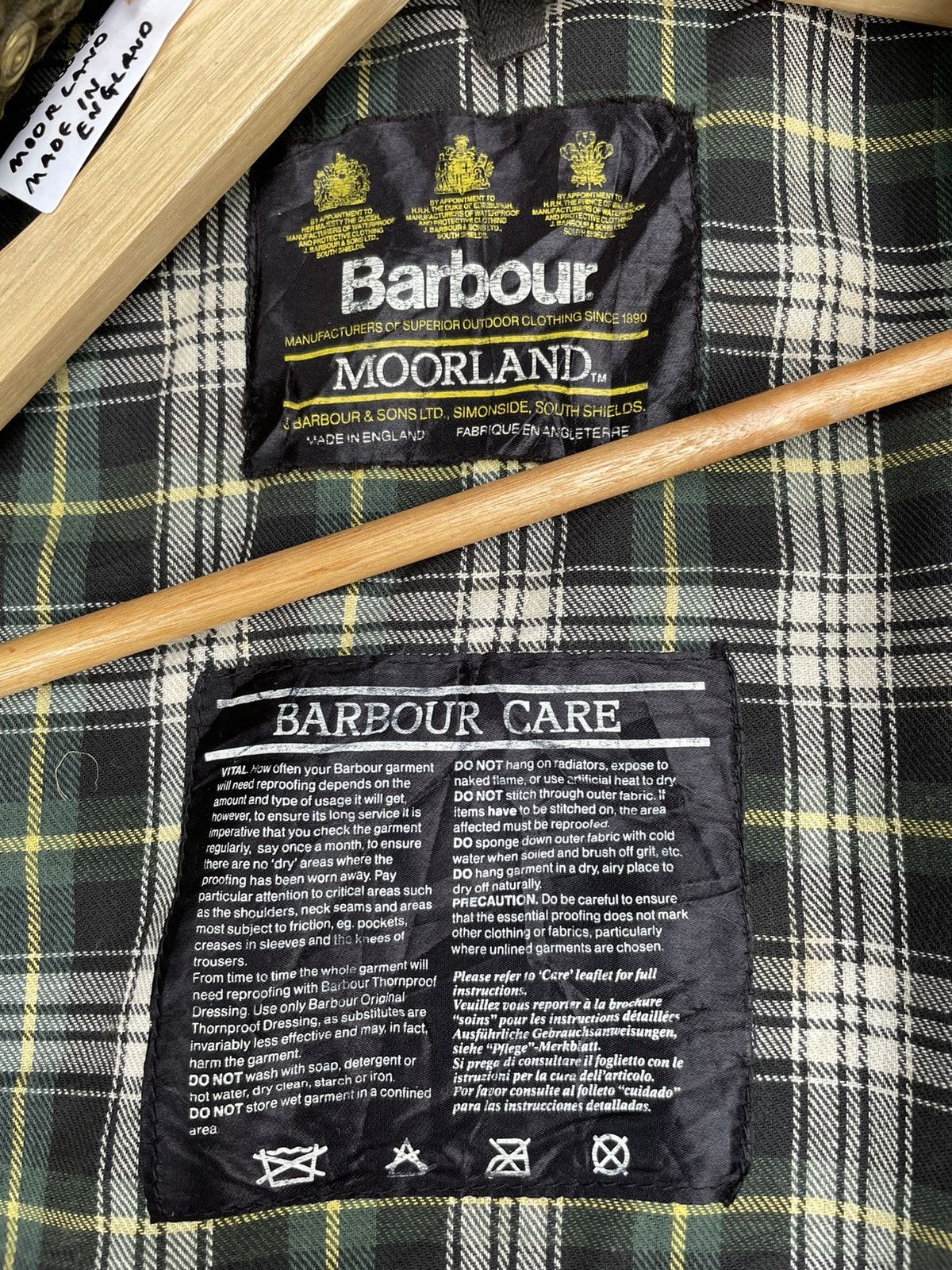 Barbour Barbour Wax Jacket Moorland Size US XL / EU 56 / 4 - 23 Thumbnail