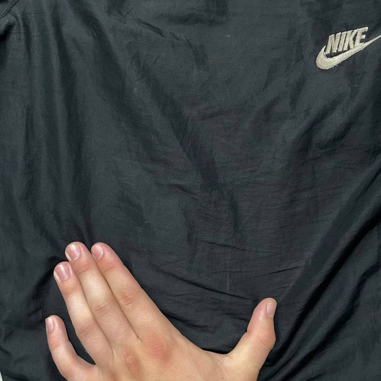 Nike Vintage 2000s Nike Nylon Track Pants Black Size Size US 36 / EU 52 - 16 Thumbnail
