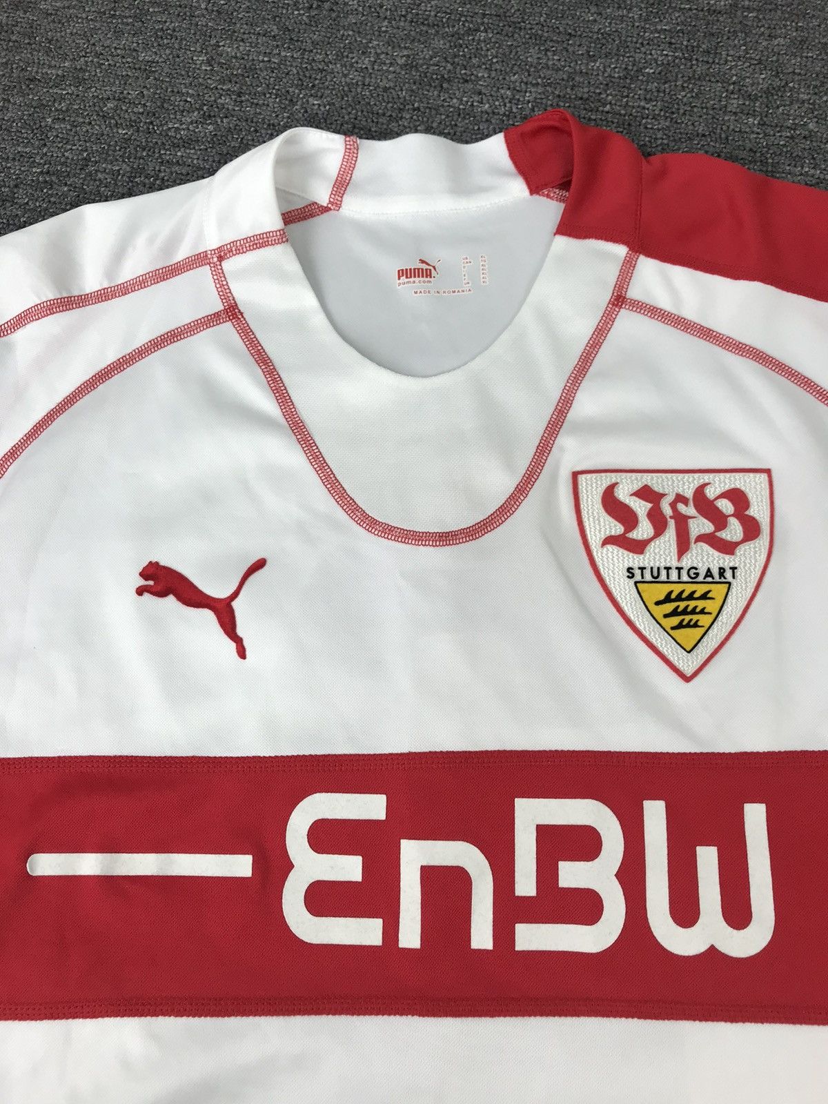 Puma VFB Stuttgart 2005-06 Puma Away Soccer Jersey XL,Players 2 Size US XL / EU 56 / 4 - 3 Thumbnail