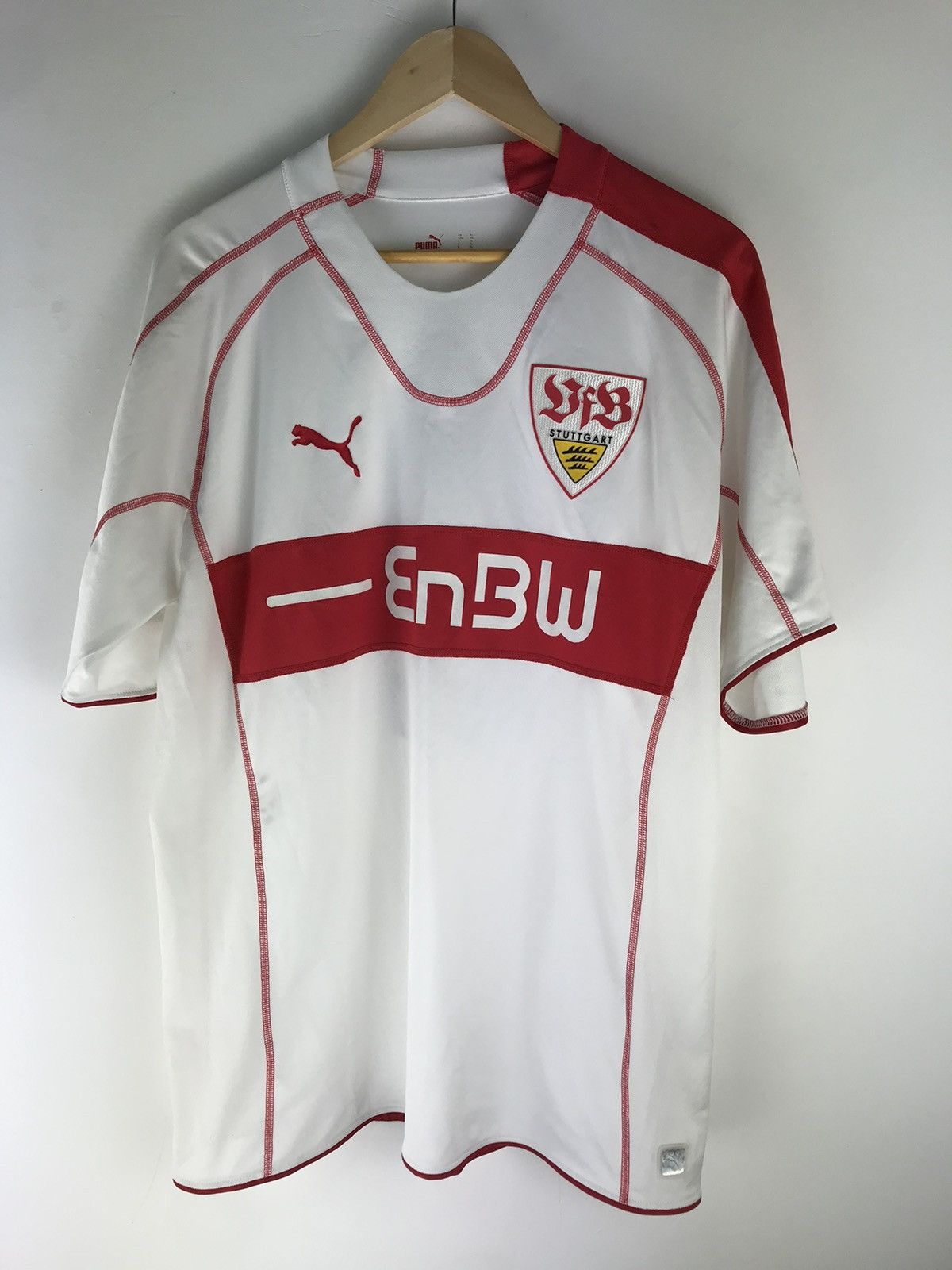 Puma VFB Stuttgart 2005-06 Puma Away Soccer Jersey XL,Players 2 Size US XL / EU 56 / 4 - 1 Thumbnail