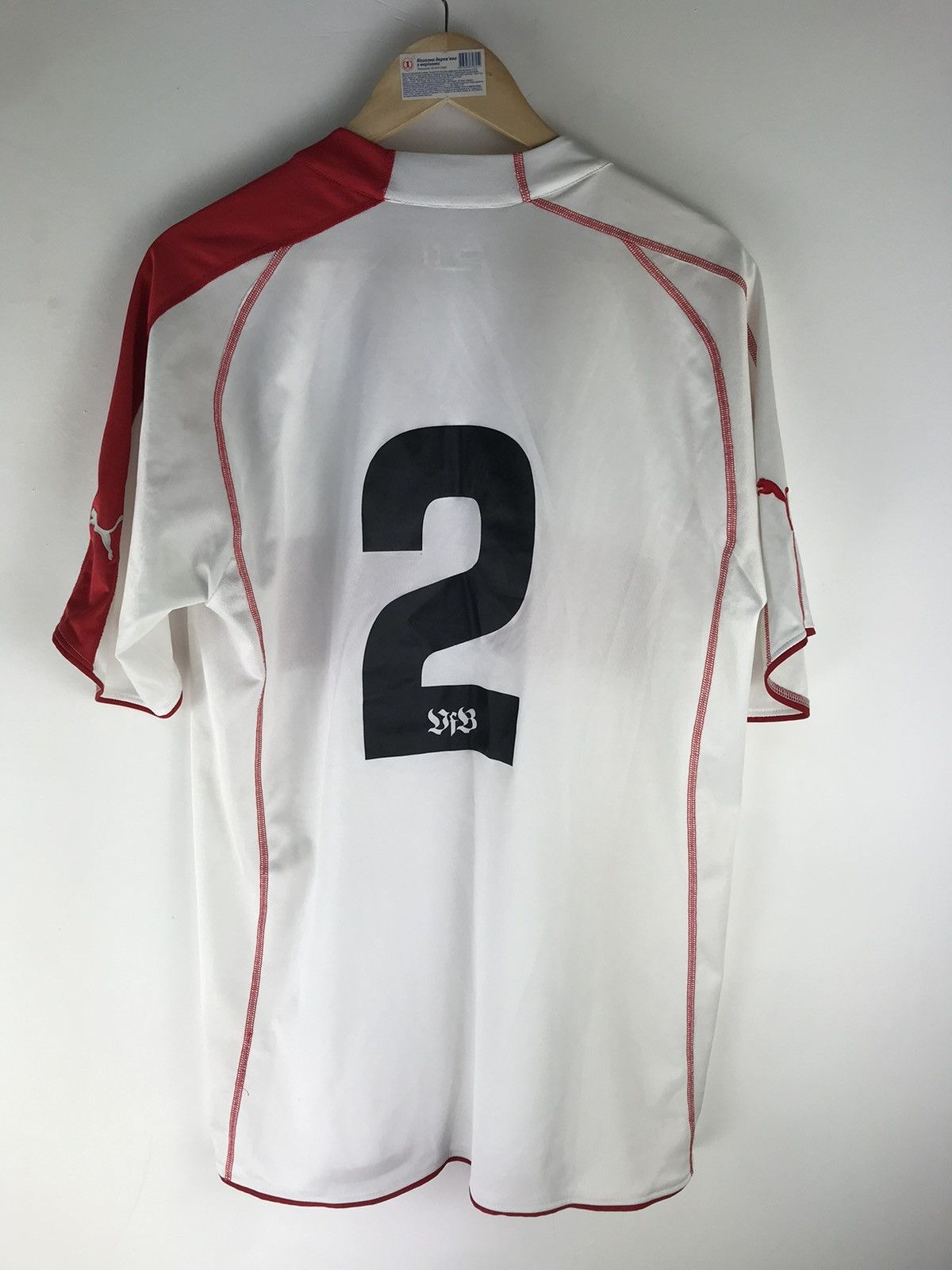 Puma VFB Stuttgart 2005-06 Puma Away Soccer Jersey XL,Players 2 Size US XL / EU 56 / 4 - 2 Thumbnail