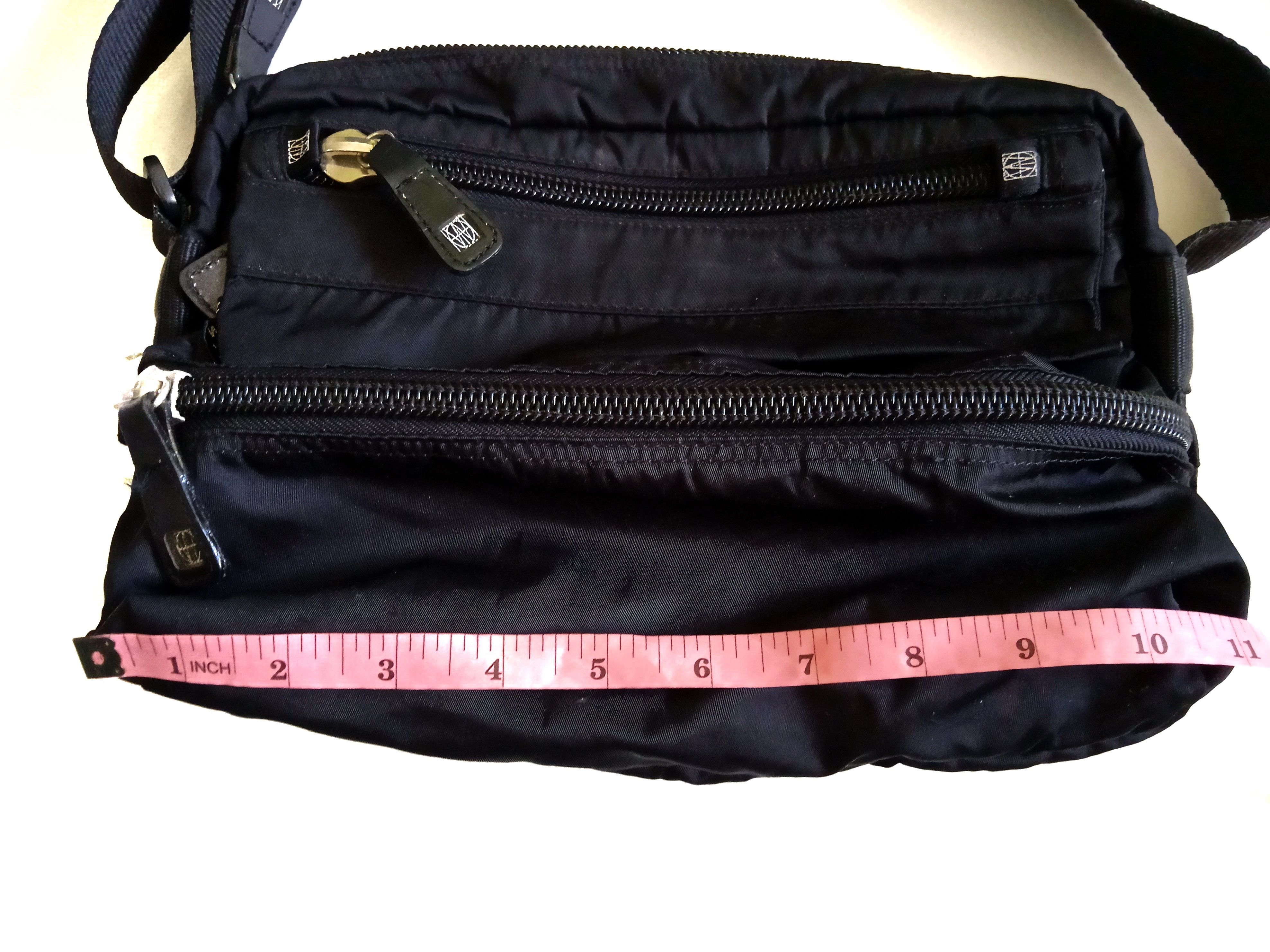 Yohji Yamamoto WORKSHOP BY YOHJI YAMAMOTO NYLON MESSENGER SLING BAG Size ONE SIZE - 8 Thumbnail