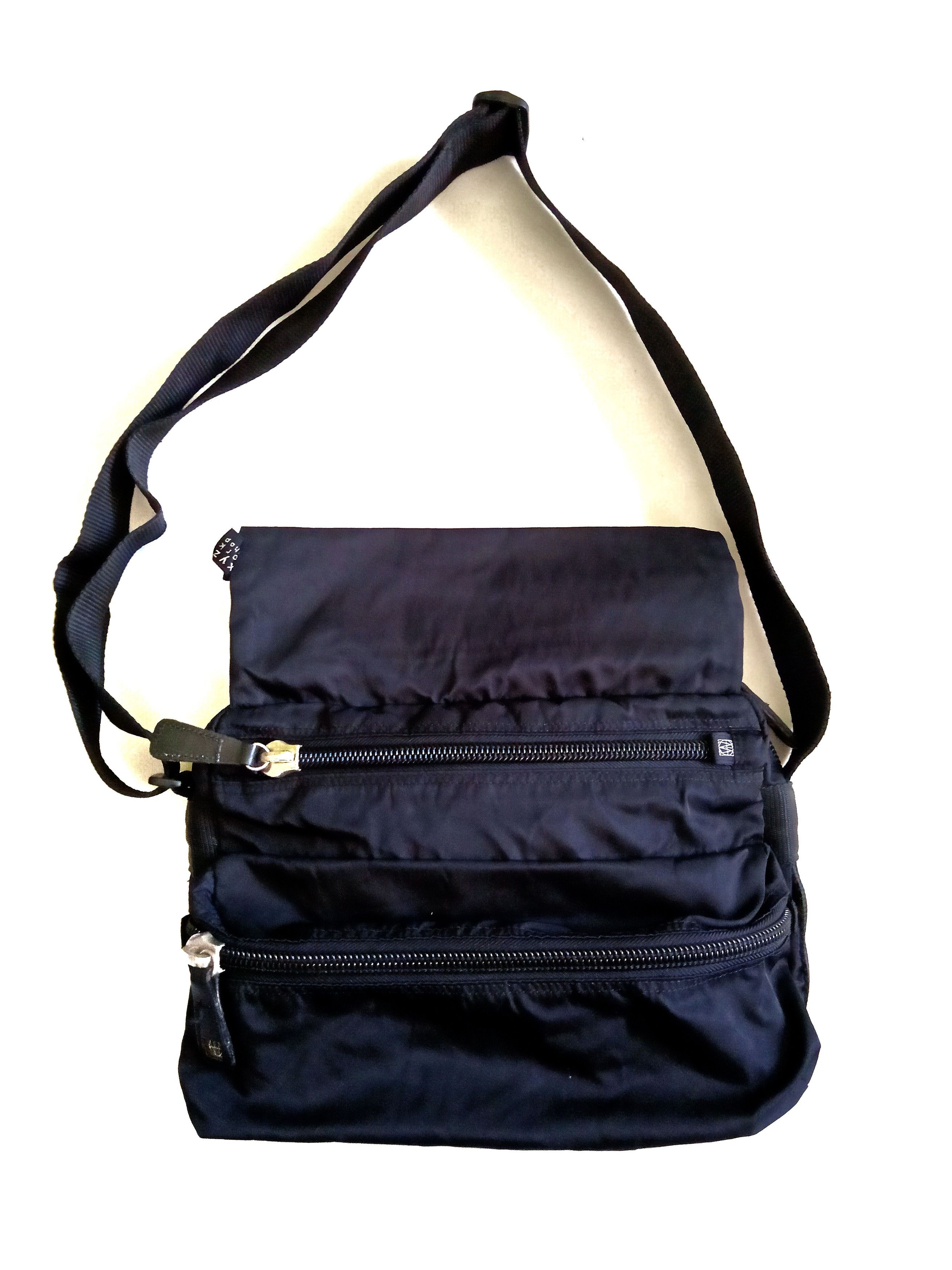 Yohji Yamamoto WORKSHOP BY YOHJI YAMAMOTO NYLON MESSENGER SLING BAG Size ONE SIZE - 2 Thumbnail