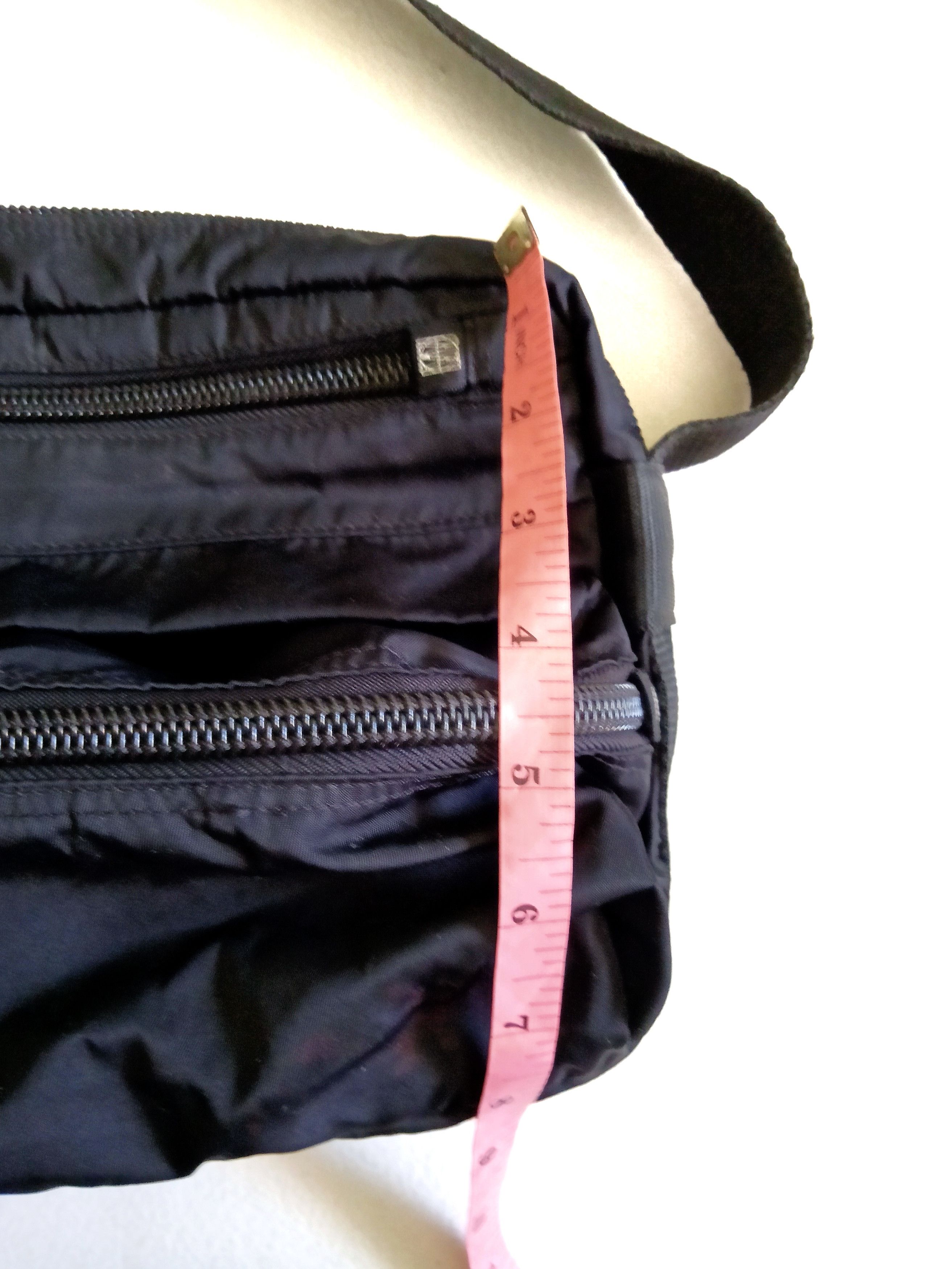 Yohji Yamamoto WORKSHOP BY YOHJI YAMAMOTO NYLON MESSENGER SLING BAG Size ONE SIZE - 7 Thumbnail