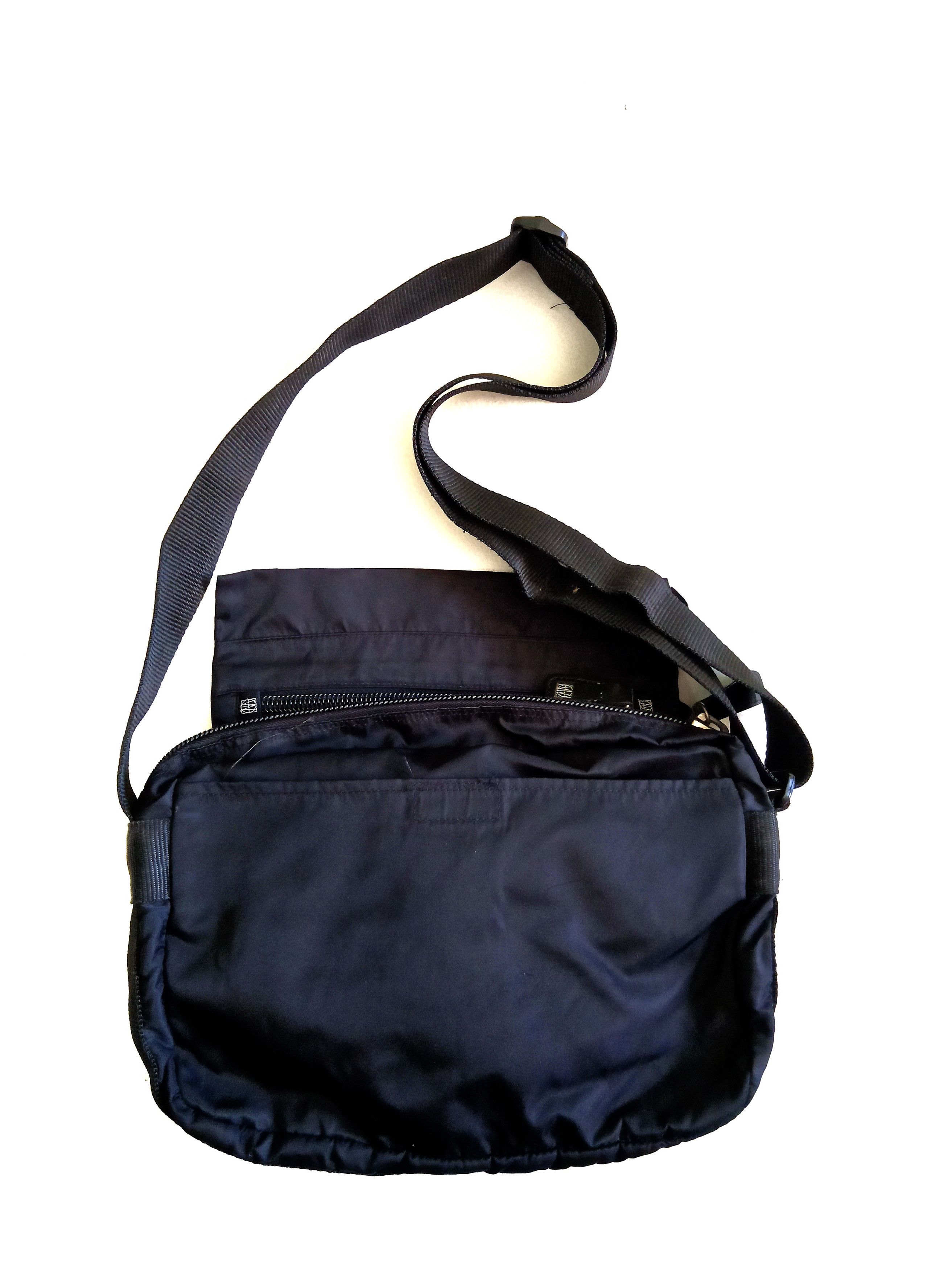 Yohji Yamamoto WORKSHOP BY YOHJI YAMAMOTO NYLON MESSENGER SLING BAG Size ONE SIZE - 4 Thumbnail