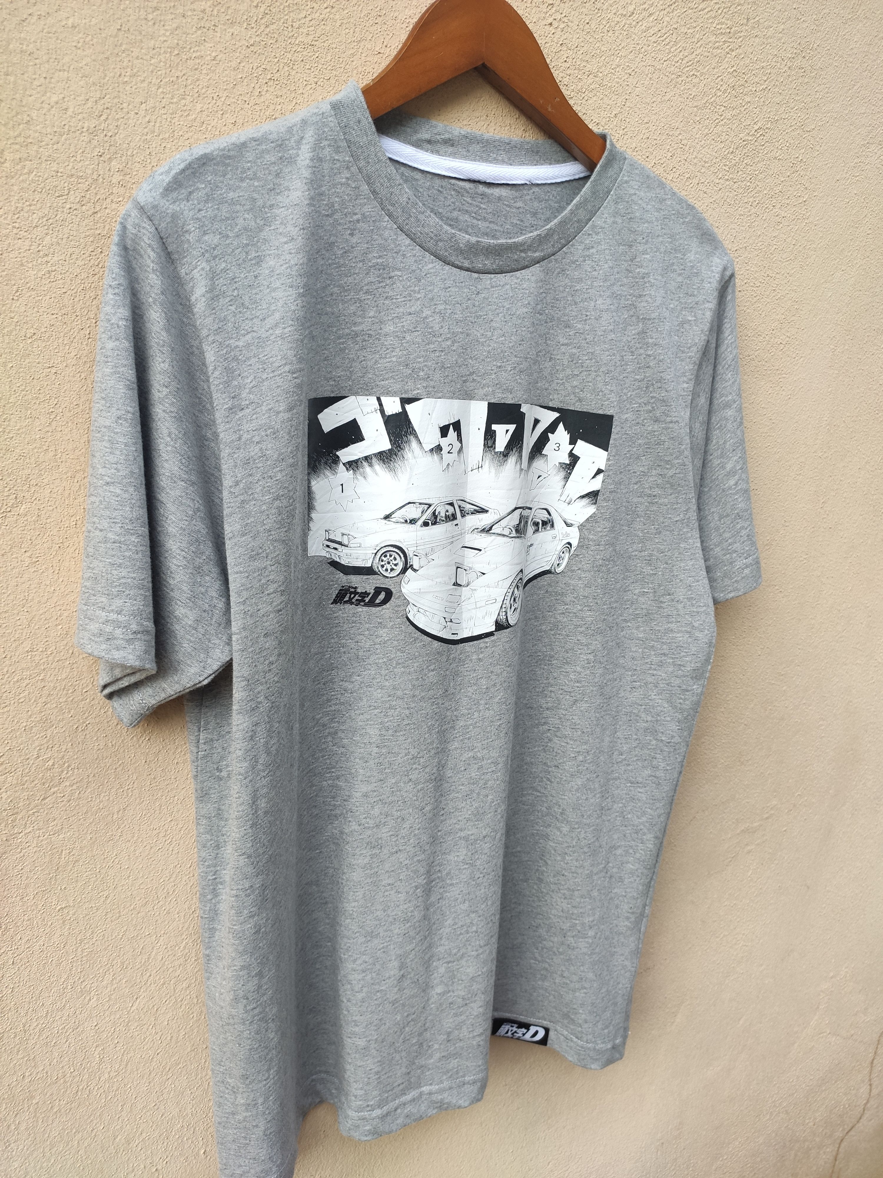 Anime Vintage Initial D t shirt Japan Size US L / EU 52-54 / 3 - 5 Thumbnail