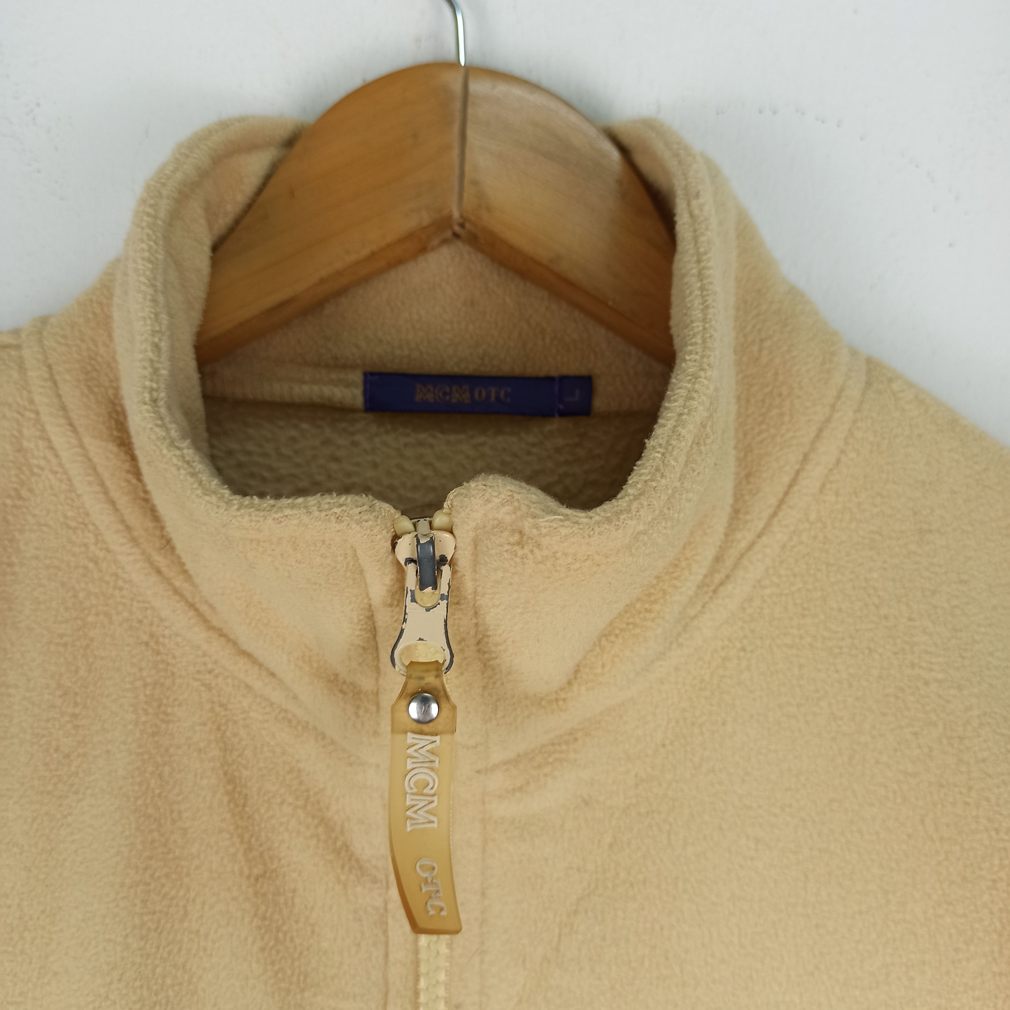 MCM Vintage🔥 MCM OTC Fleece Jacket Full Zipper Size US L / EU 52-54 / 3 - 4 Thumbnail