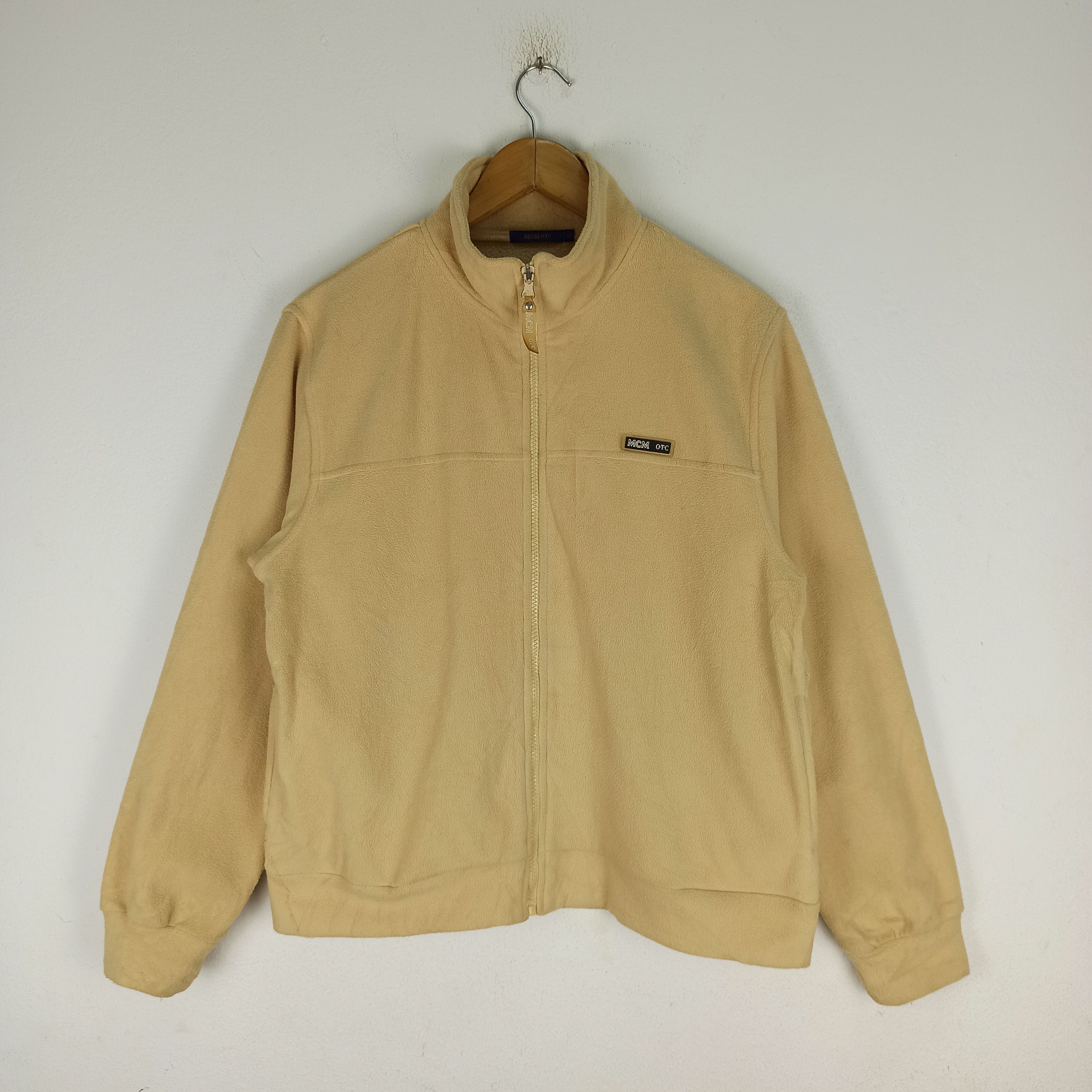 MCM Vintage🔥 MCM OTC Fleece Jacket Full Zipper Size US L / EU 52-54 / 3 - 1 Thumbnail