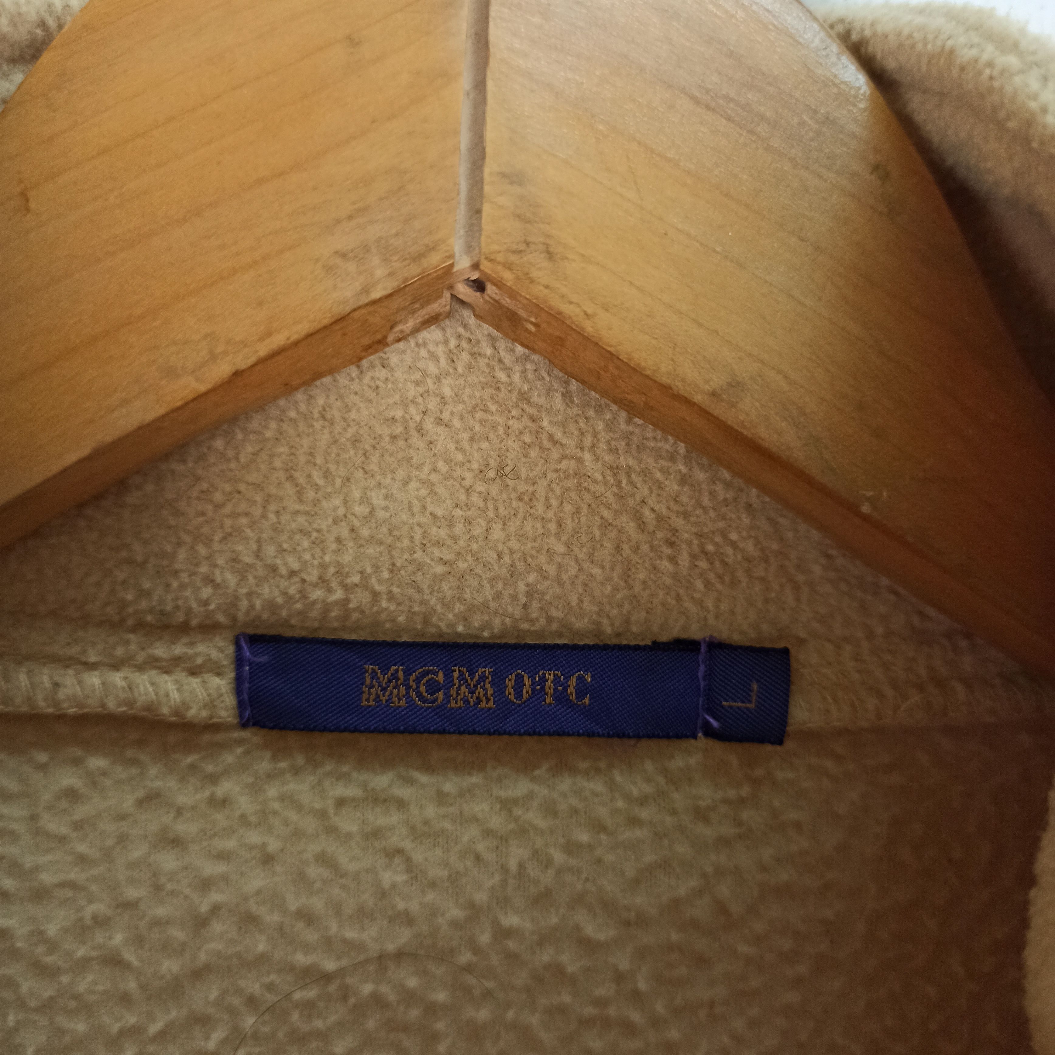MCM Vintage🔥 MCM OTC Fleece Jacket Full Zipper Size US L / EU 52-54 / 3 - 5 Thumbnail