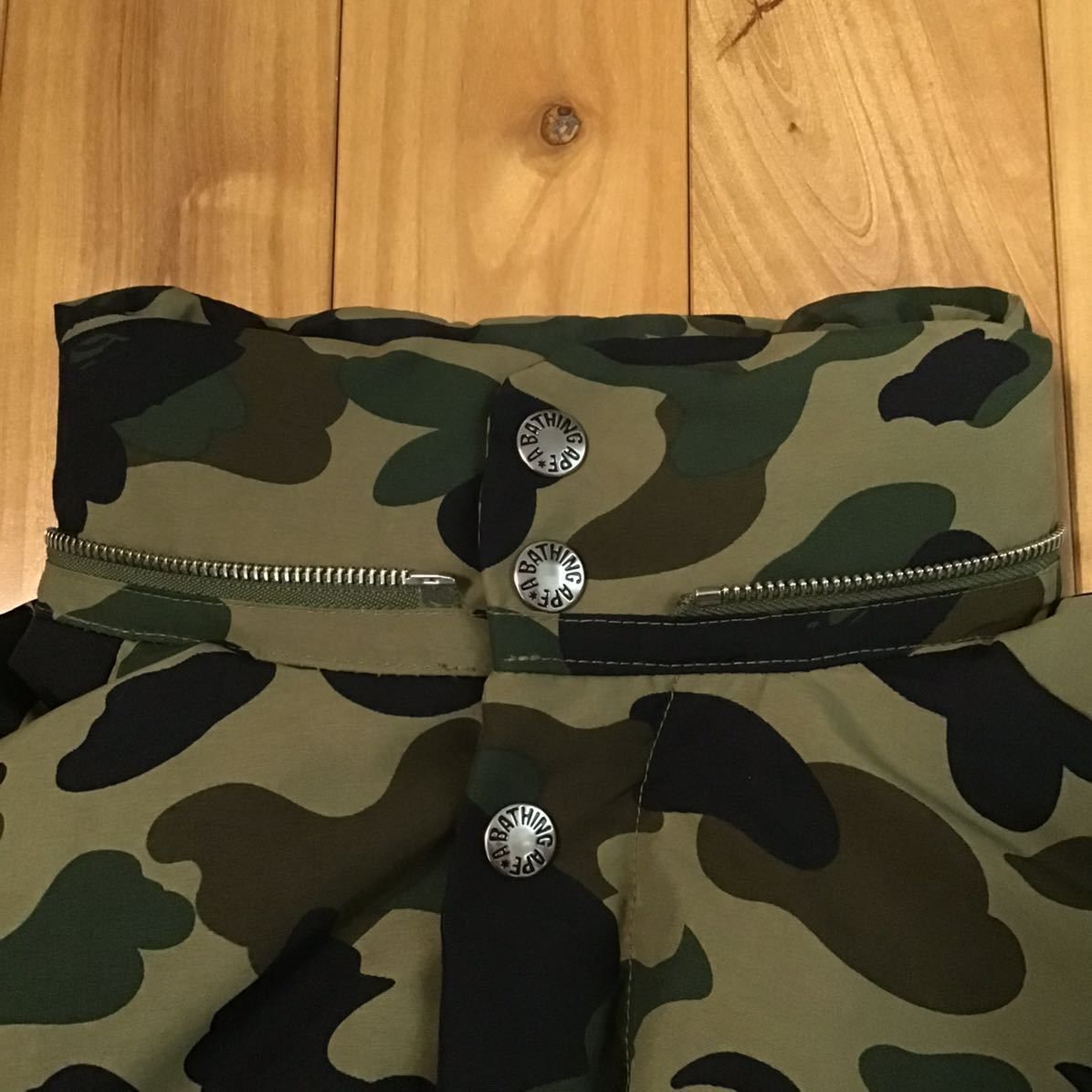 Bape Fur Down jacket BAPE 1st camo green a bathing ape Size US M / EU 48-50 / 2 - 6 Thumbnail
