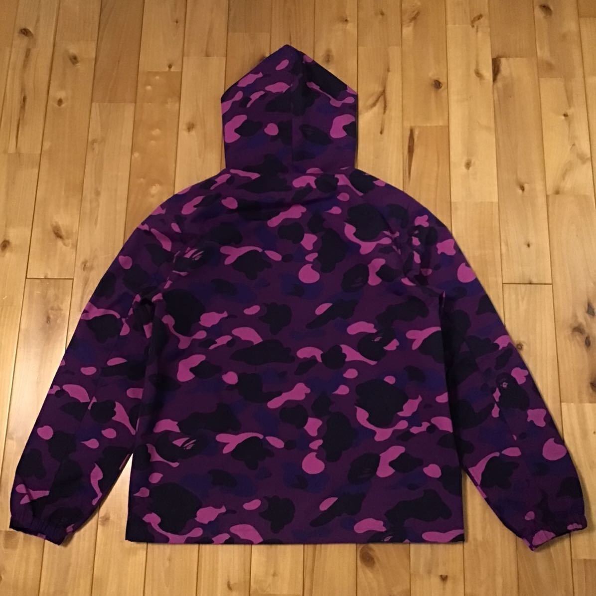Bape BAPE Purple camo shark zip hoodie jacket a bathing ape Size US M / EU 48-50 / 2 - 5 Thumbnail