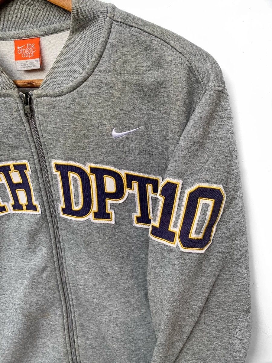 Nike Nike Athletic Dept No 10 Zipped Sweatshirt Size US XL / EU 56 / 4 - 3 Thumbnail